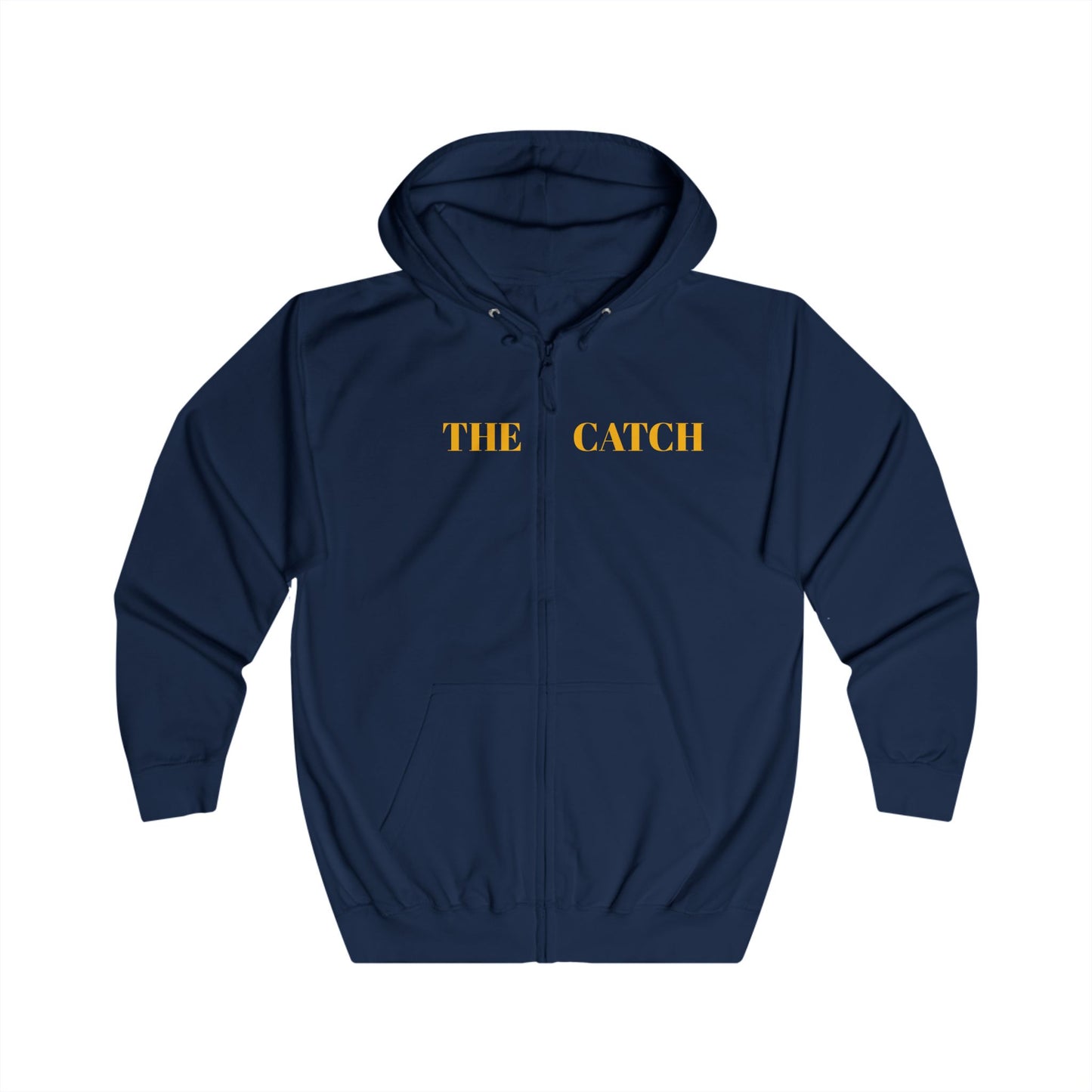 Women's Full Zip Hoodie - 'The Catch' Giraffe Design - THE CATCH