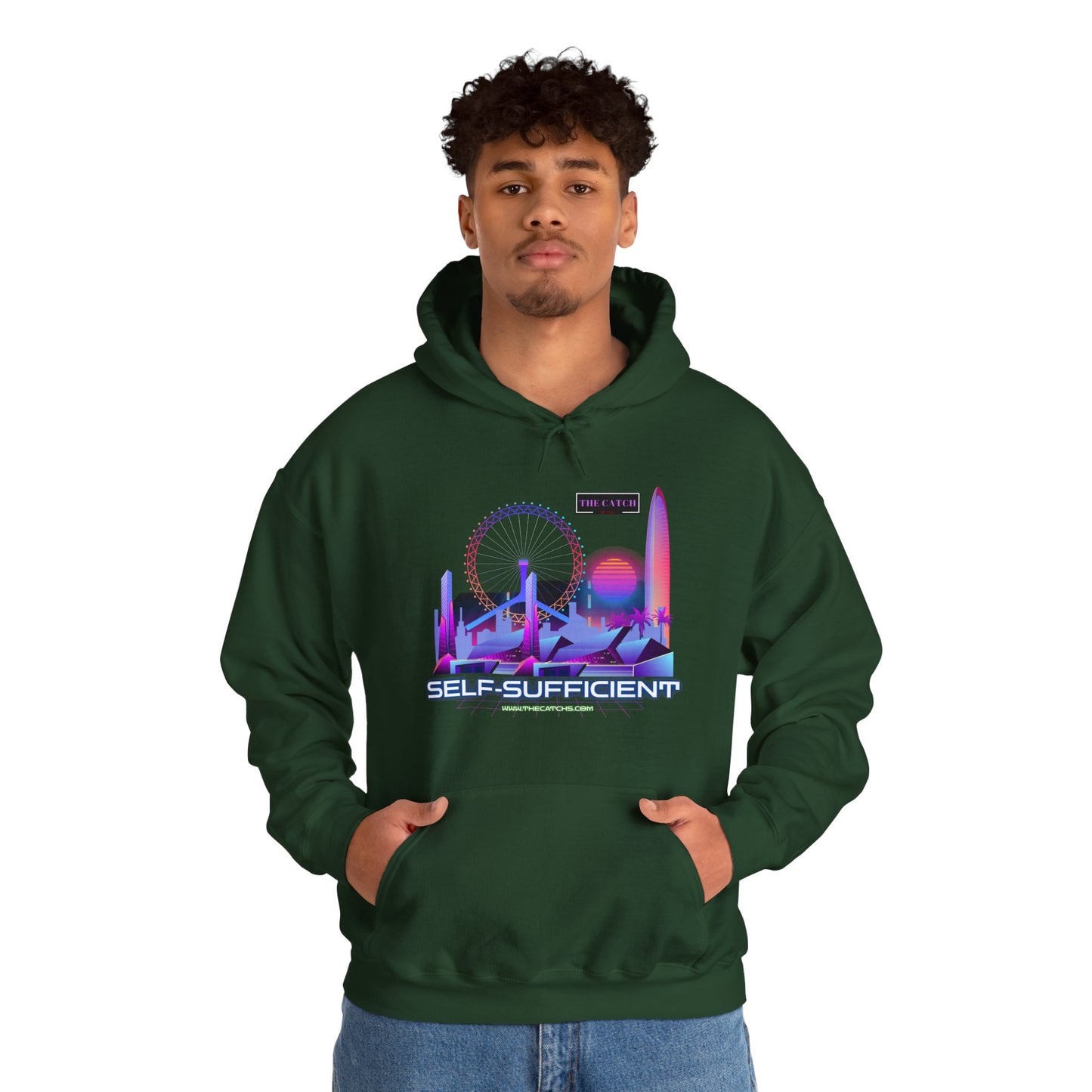 Retro Vibes Hooded Sweatshirt - Comfortable Streetwear, Perfect for Gifts, Relaxed Style, Fashion, Casual Wear