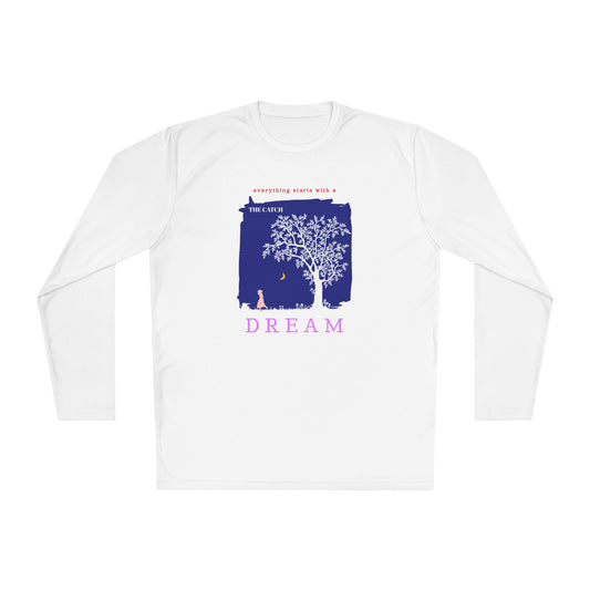 Dream Catcher Unisex Lightweight Long Sleeve Tee - Inspiring Art for Relaxed Vibes