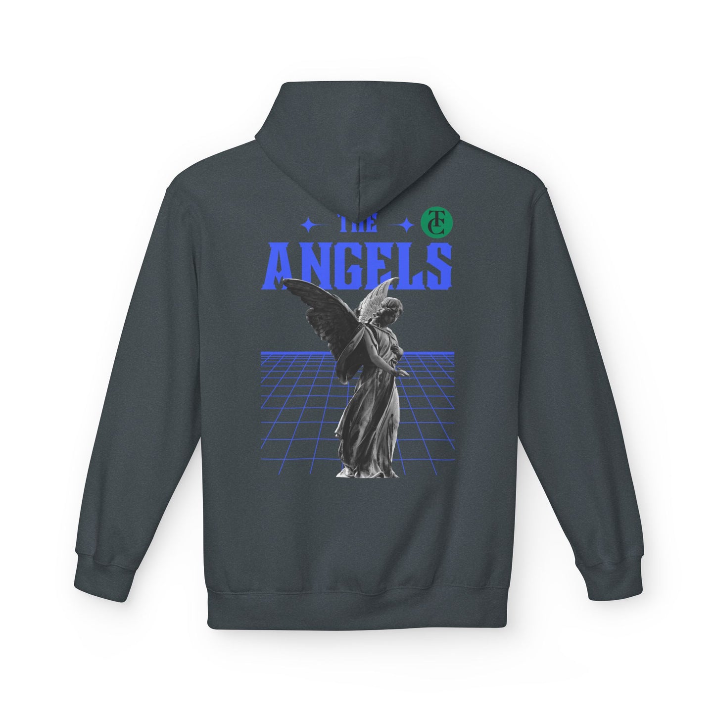 Angels Graphic Hoodie -Midweight Softstyle Fleece for Casual Comfort