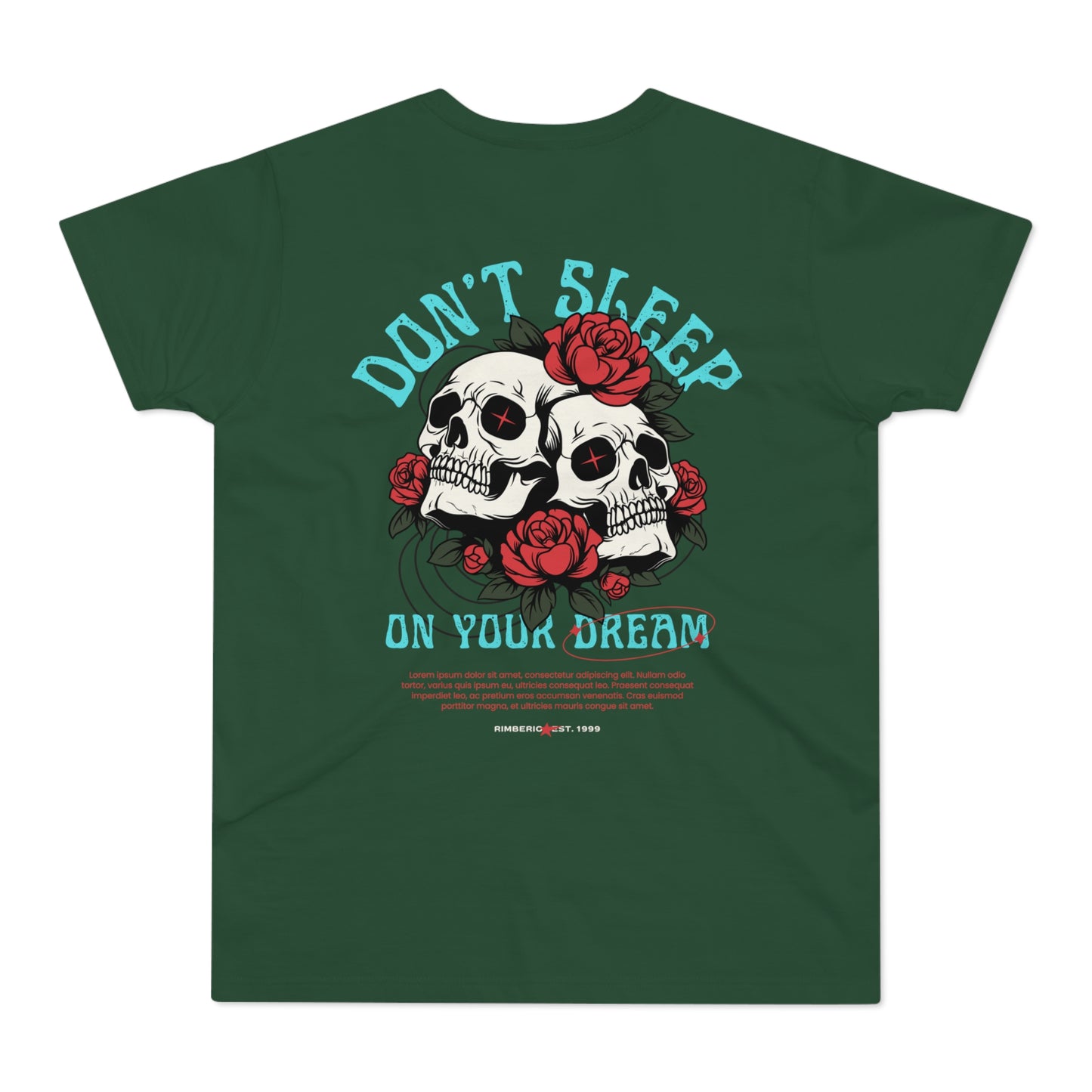 Men's Graphic T-Shirt - "The Catch" with Skull Design