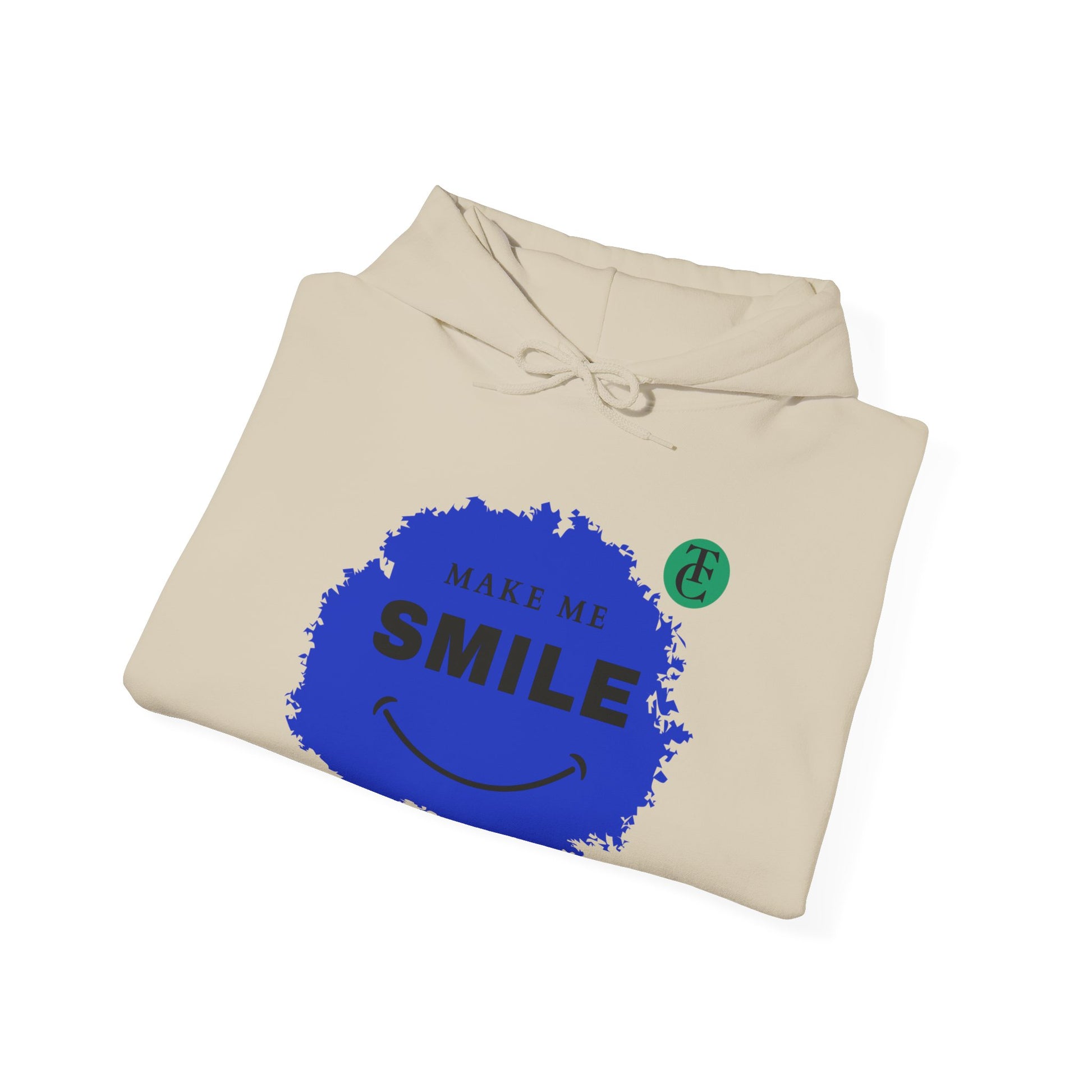 Make Me Smile Hoodie: Cozy Sweatshirt, Gift for Friends, Casual Wear, Positive Vibes, Everyday Comfort, Loungewear - THE CATCH
