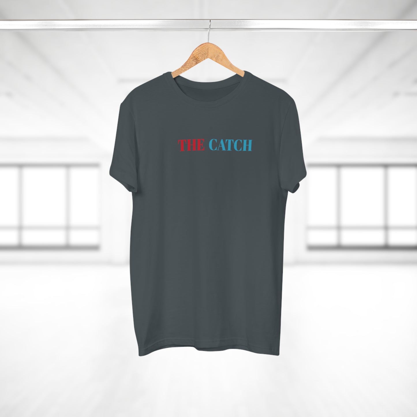 Men's Graphic T-Shirt - "The Catch" with Skull Design