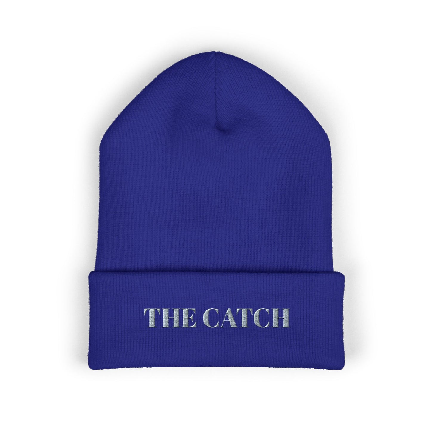 Classic Cuffed Beanie with The Catch Embroidery, Cozy Fashion Accessories, Warm Winter Hat, Stylish Gift for Him and Her, Perfect for [...] - THE CATCH
