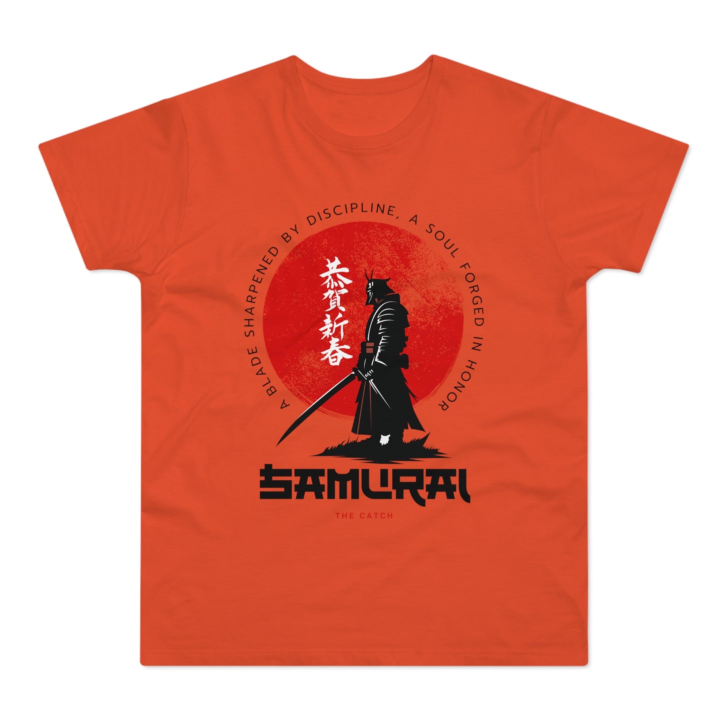 Samurai Discipline Men's T-Shirt - Bold Graphic Tee for Anime Lovers - THE CATCH