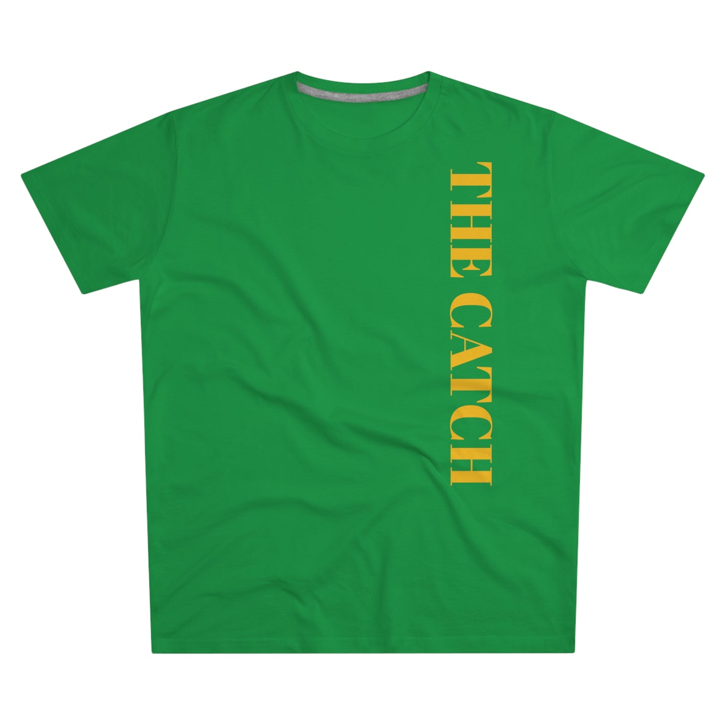 Men's Modern-Fit Tee - 'The Catch' Statement Shirt - THE CATCH