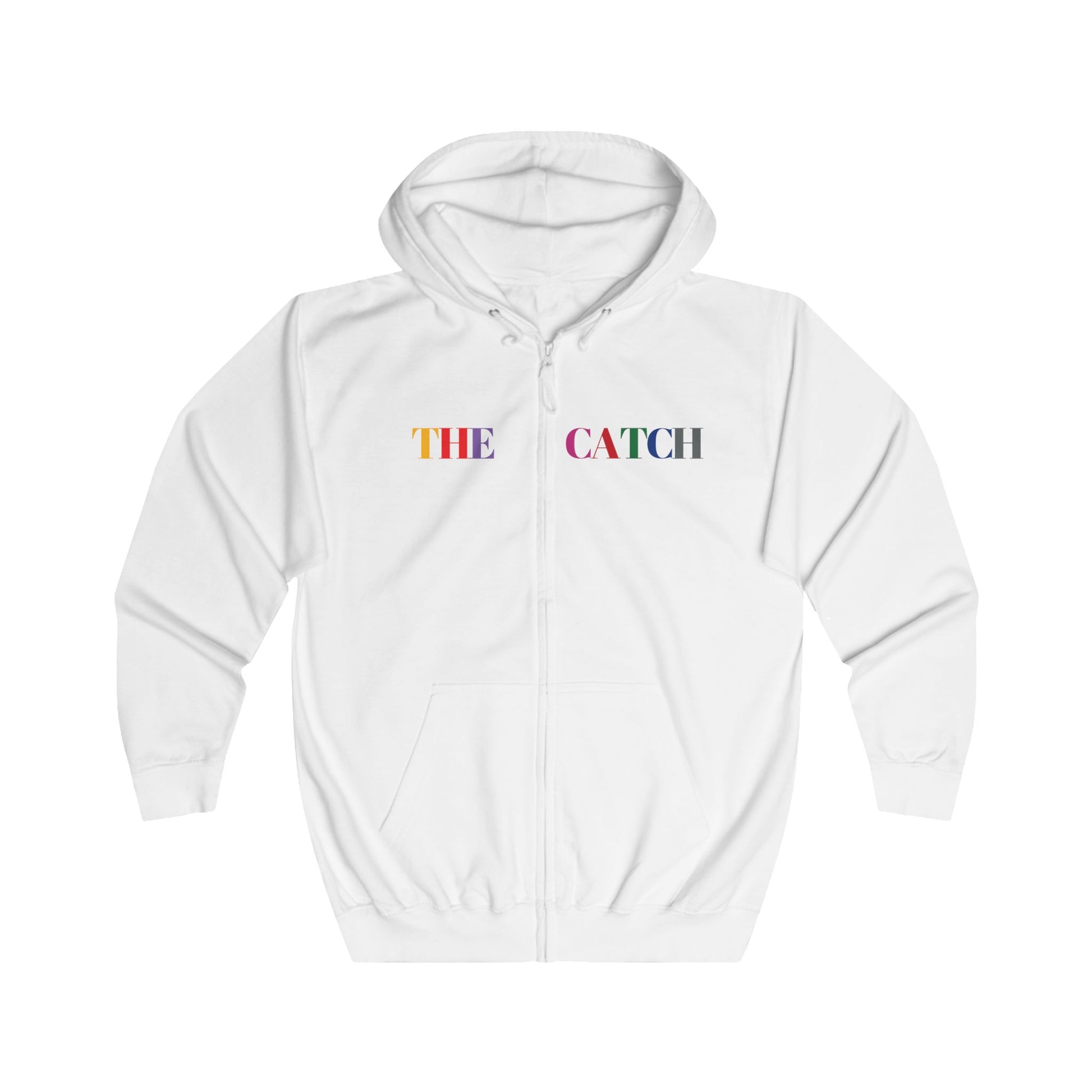 Urban Wild Full Zip Hoodie - Colorful Llama Graphic, Trendy Street Style - THE CATCH
