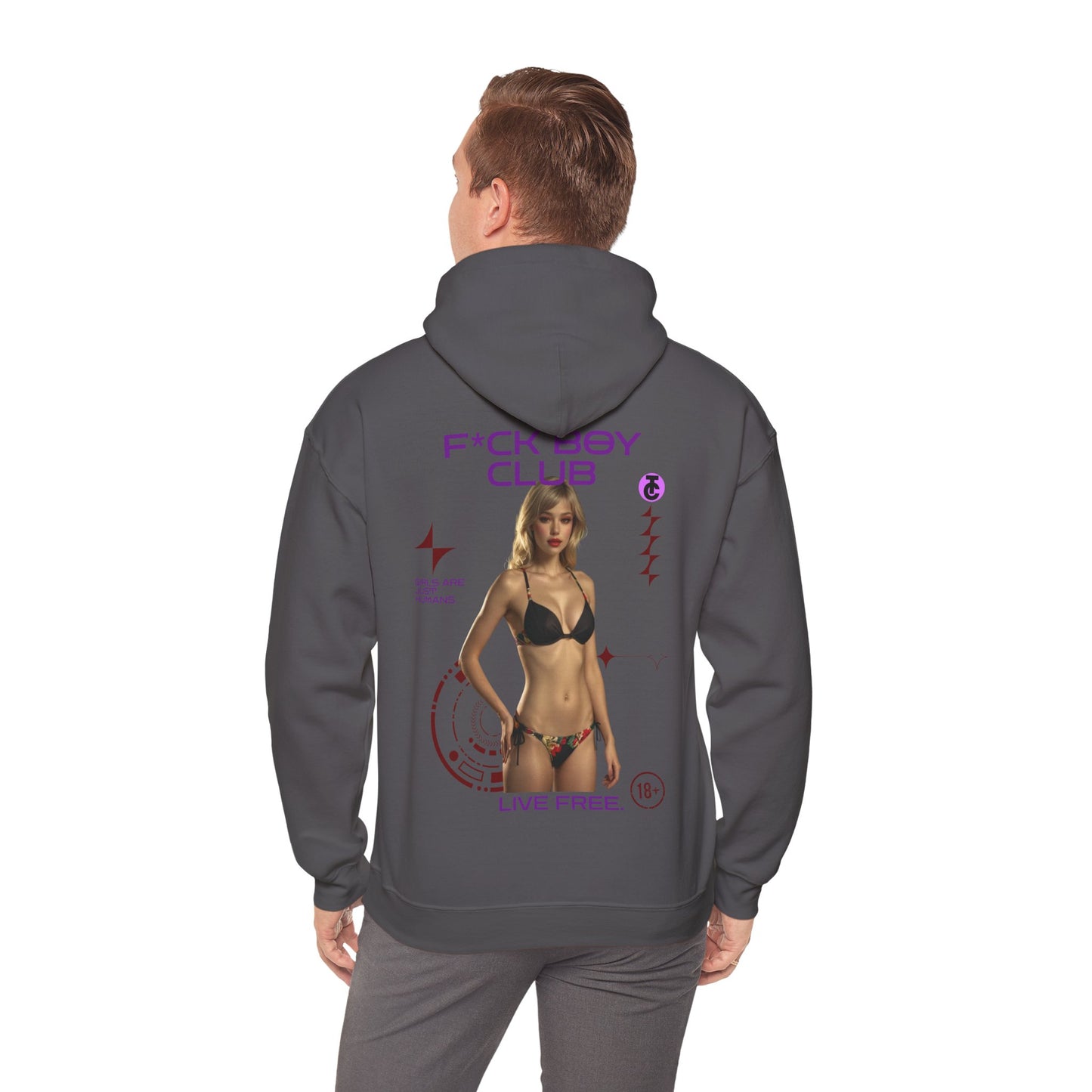 Chic Fantasy Club Hoodie | Trendy Sweatshirt for Parties, Casual Wear, Gifts, Fashion Lovers, Clubbing