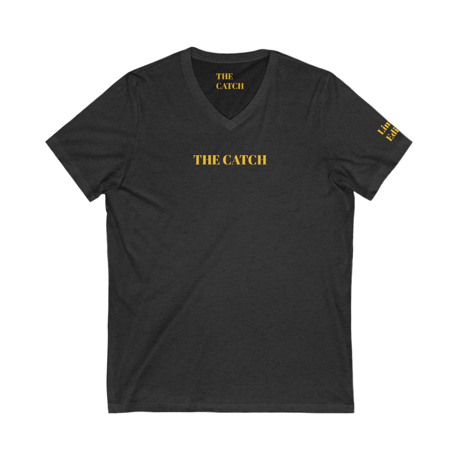 Unisex Jersey Short Sleeve V-Neck Tee - THE CATCH