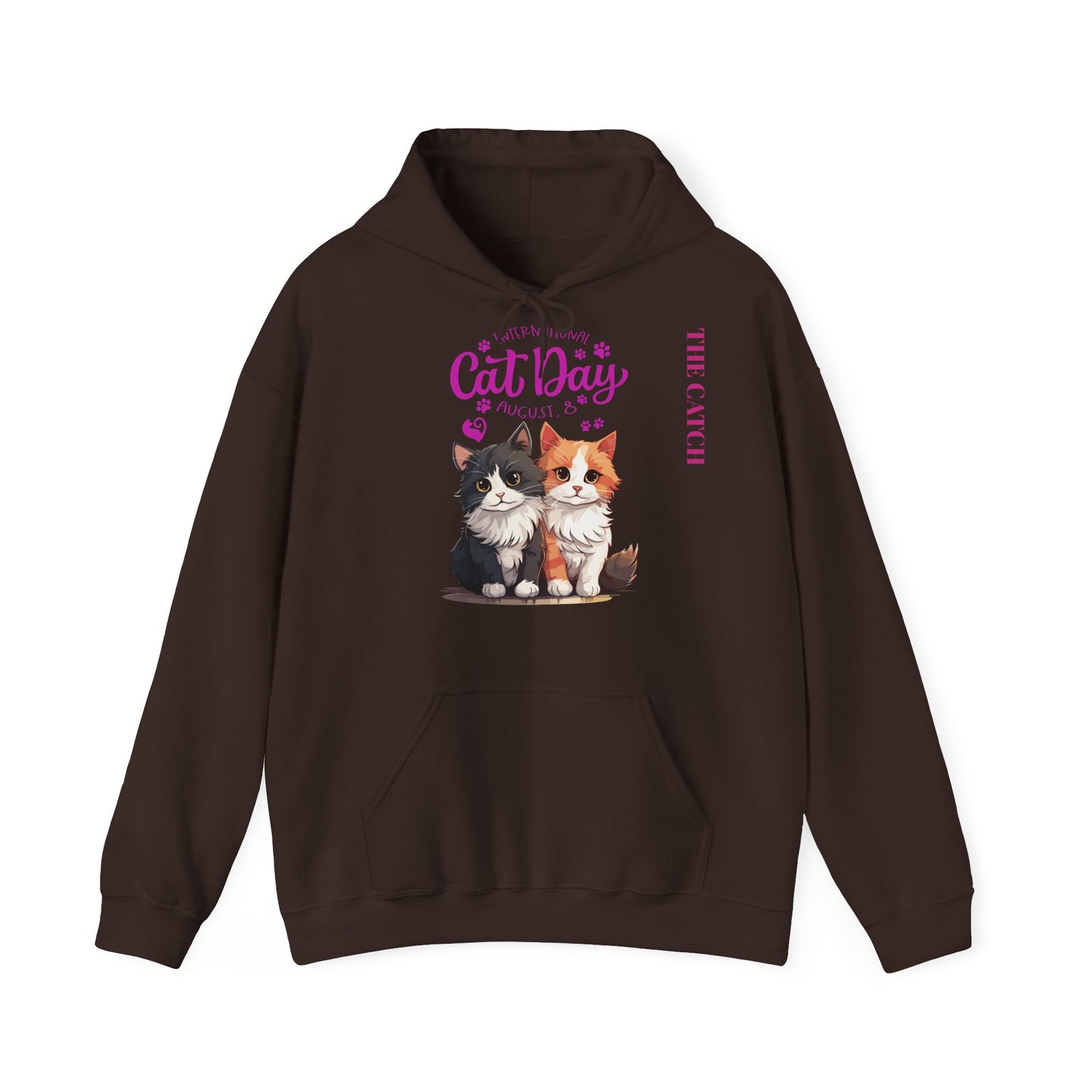 Cute Cat Day Hoodie - Celebrate Your Feline Friends!