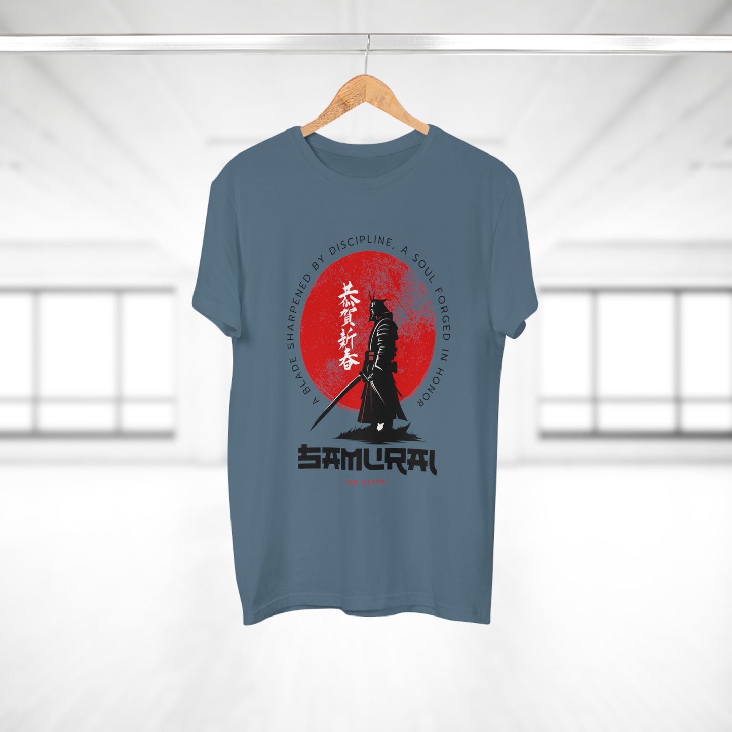 Samurai Discipline Men's T-Shirt - Bold Graphic Tee for Anime Lovers - THE CATCH