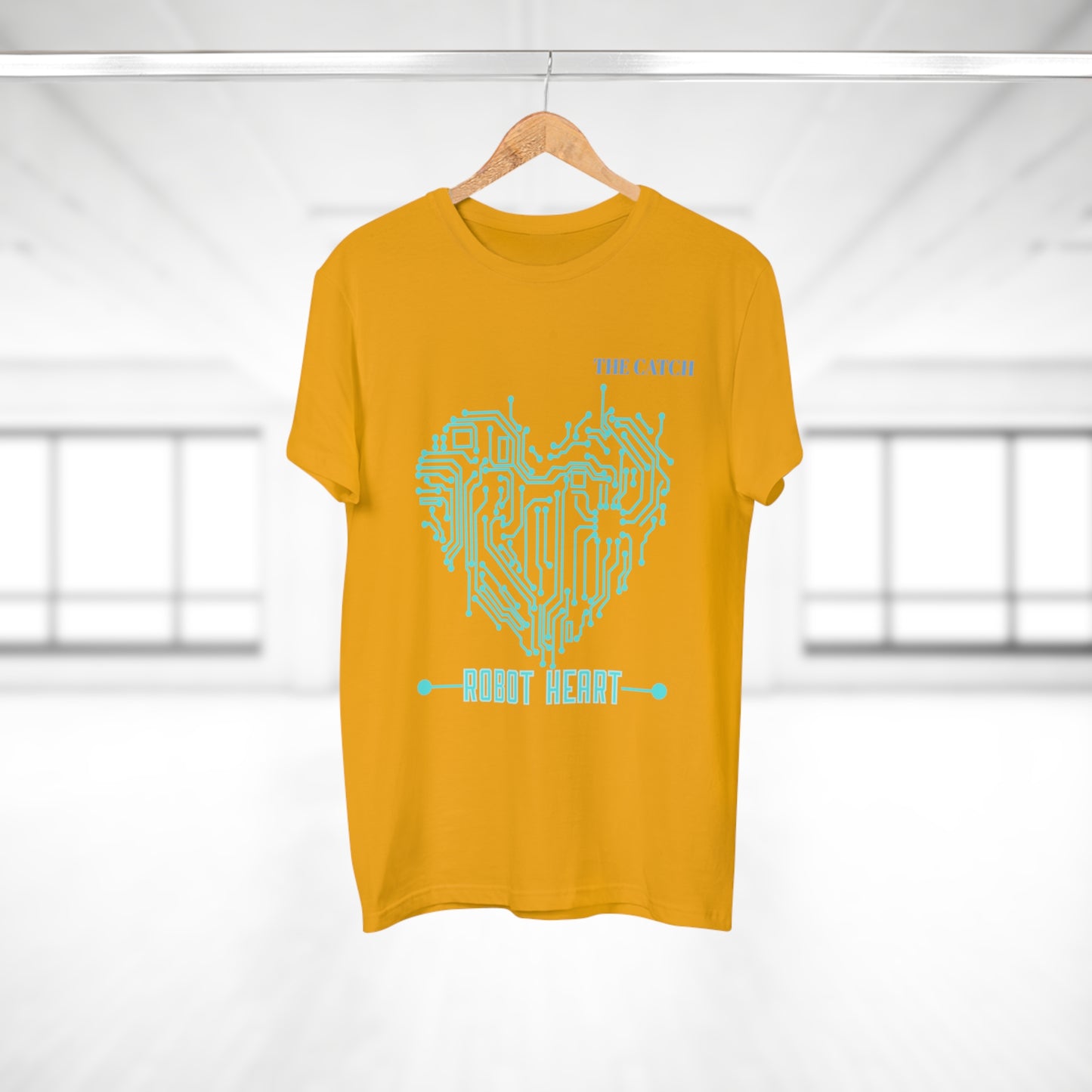 Robot Heart Graphic Tee for Tech Enthusiasts - THE CATCH