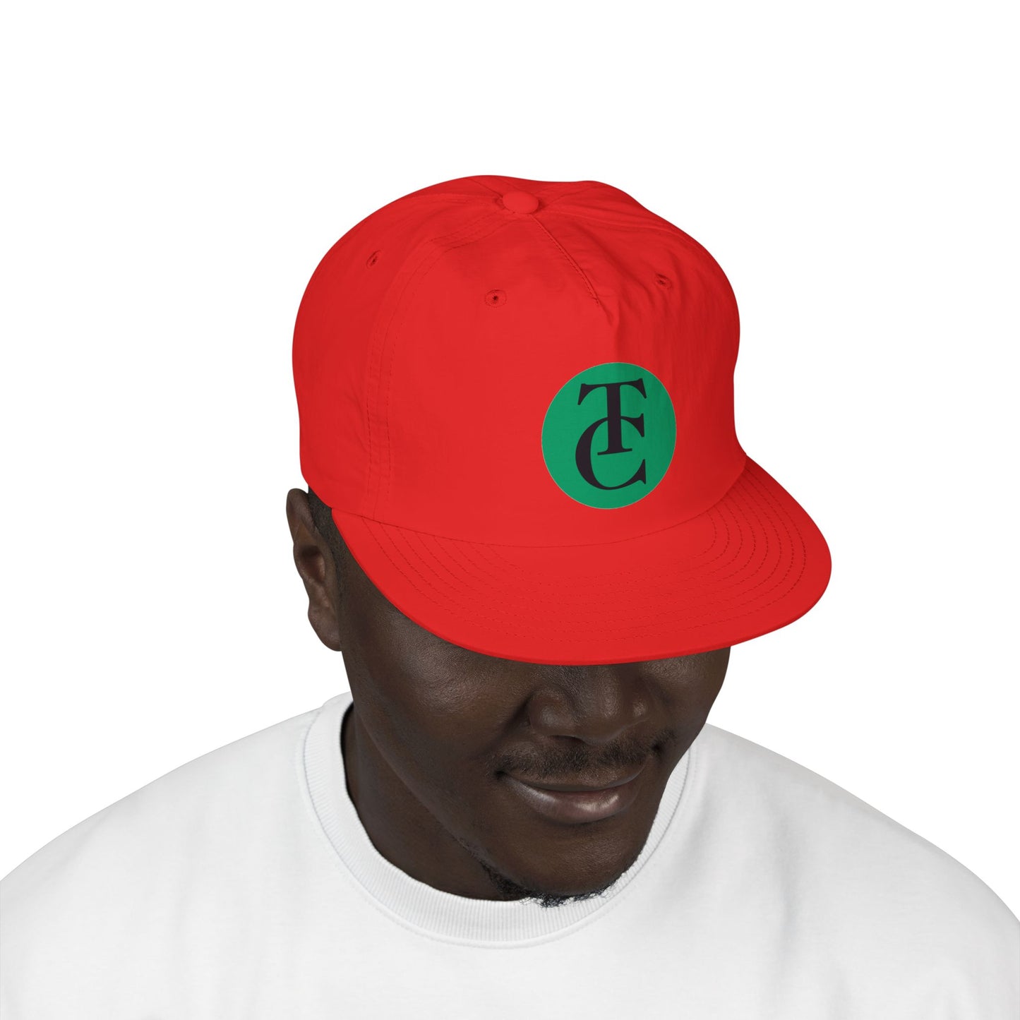 Surf Cap - Coastal Vibes Flat Cap, Beachwear, Summer Accessories, Gift for Surfers, Holiday Headwear