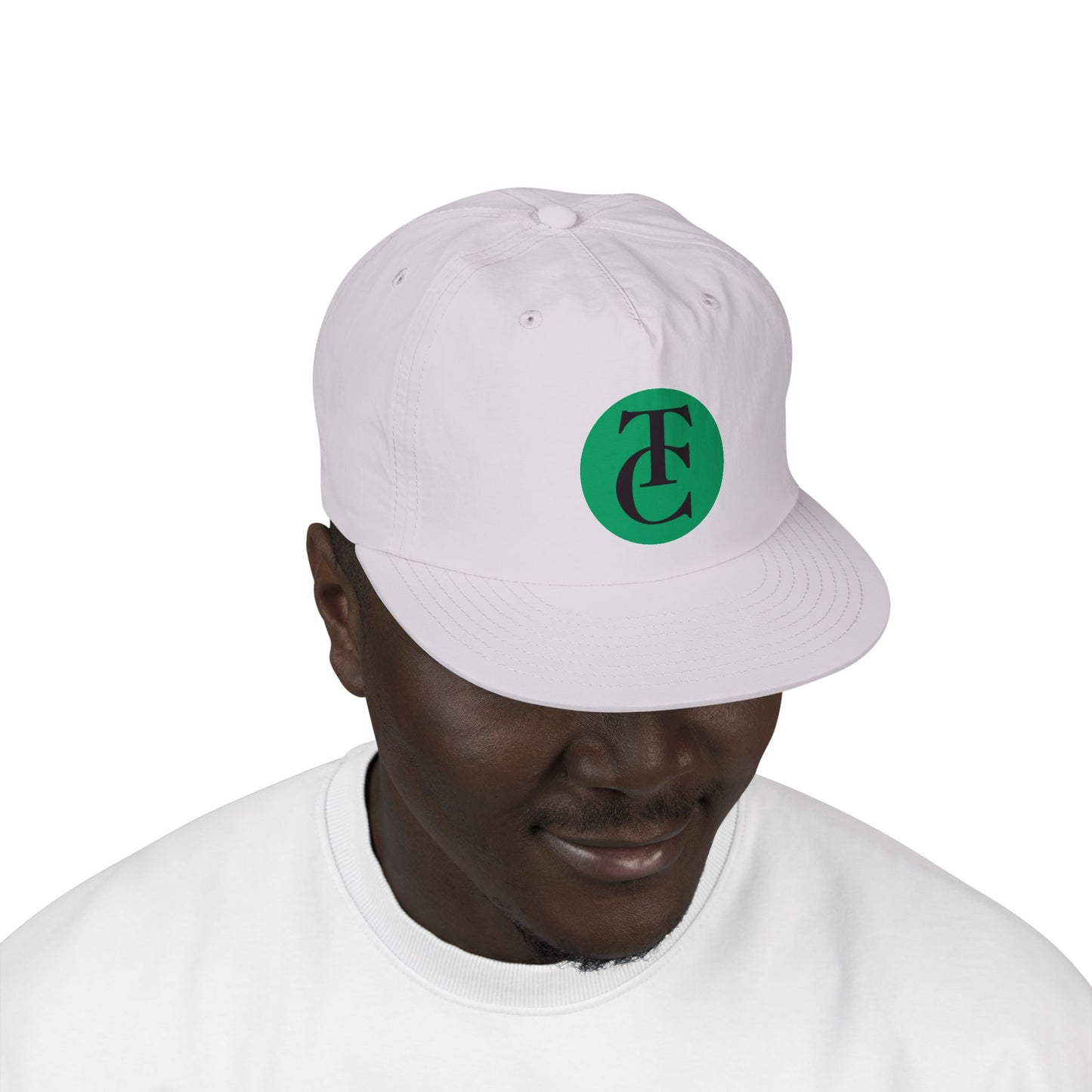 Surf Cap - Coastal Vibes Flat Cap, Beachwear, Summer Accessories, Gift for Surfers, Holiday Headwear