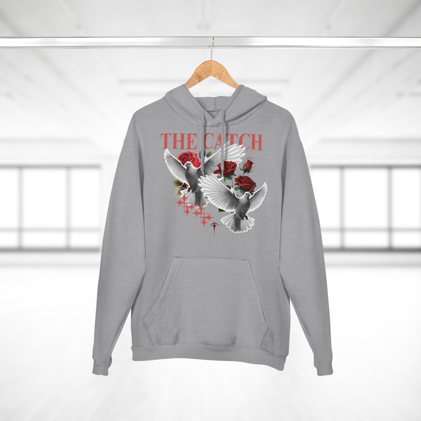 Stylish Pullover Hoodie with 'THE CATCH' Design - Perfect for Everyday Wear & Gift Ideas - THE CATCH