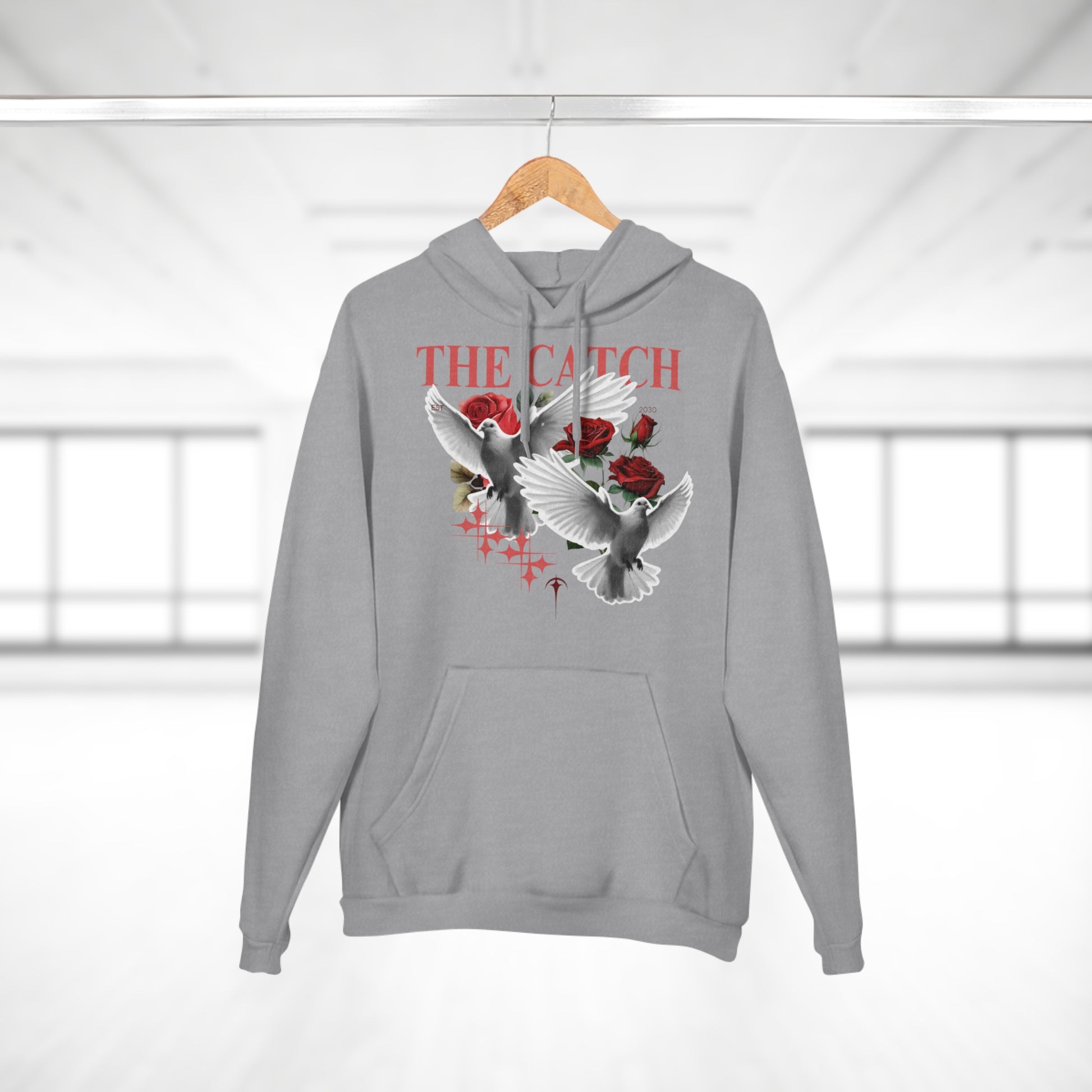 Stylish Pullover Hoodie with 'THE CATCH' Design - Perfect for Everyday Wear & Gift Ideas - THE CATCH
