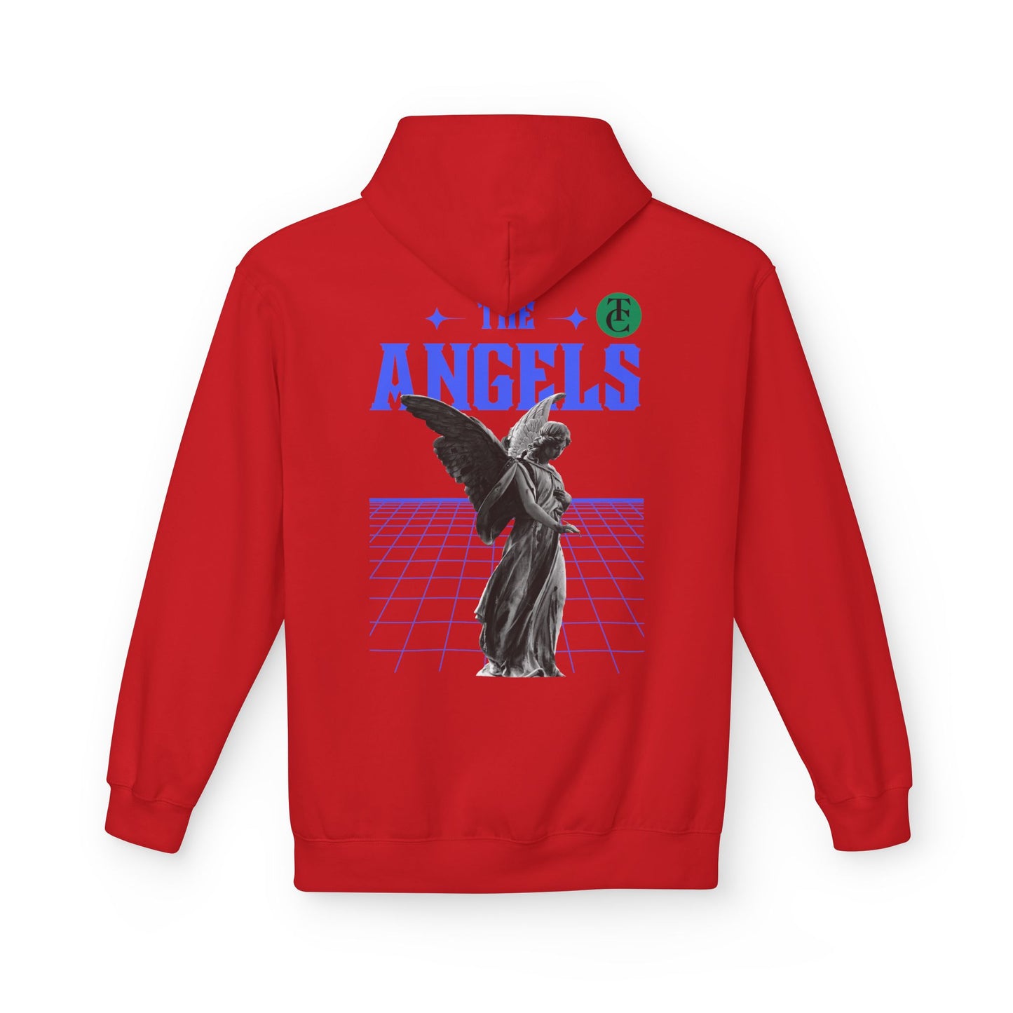 Angels Graphic Hoodie -Midweight Softstyle Fleece for Casual Comfort