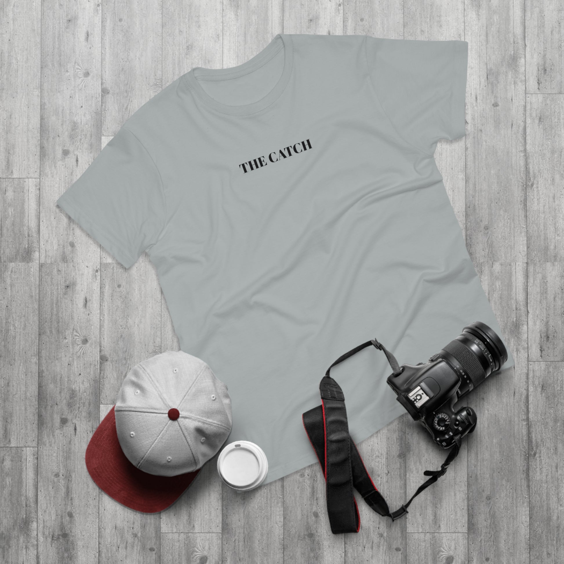 Men's Skull Graphic T-Shirt - 'The Catch' & 'Long Life' Design - THE CATCH