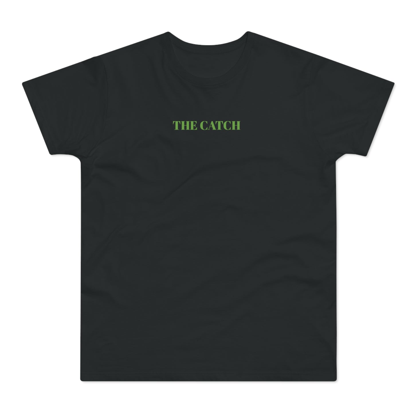 Vintage Graphic Men's T-Shirt - 'THE CATCH' Green Design - THE CATCH