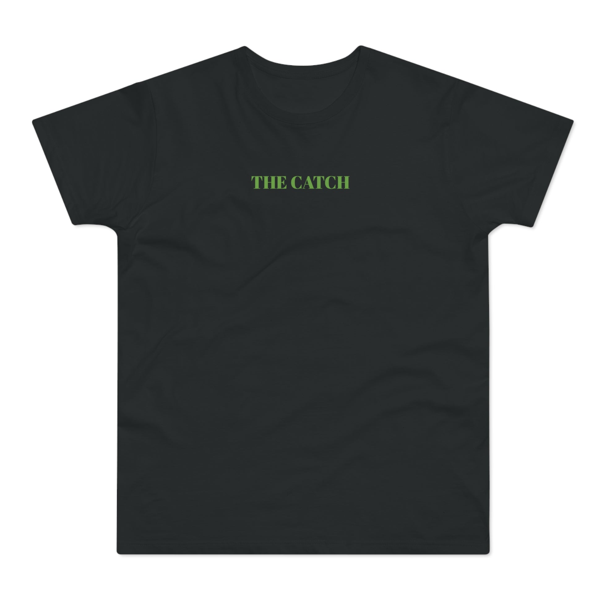 Vintage Graphic Men's T-Shirt - 'THE CATCH' Green Design - THE CATCH
