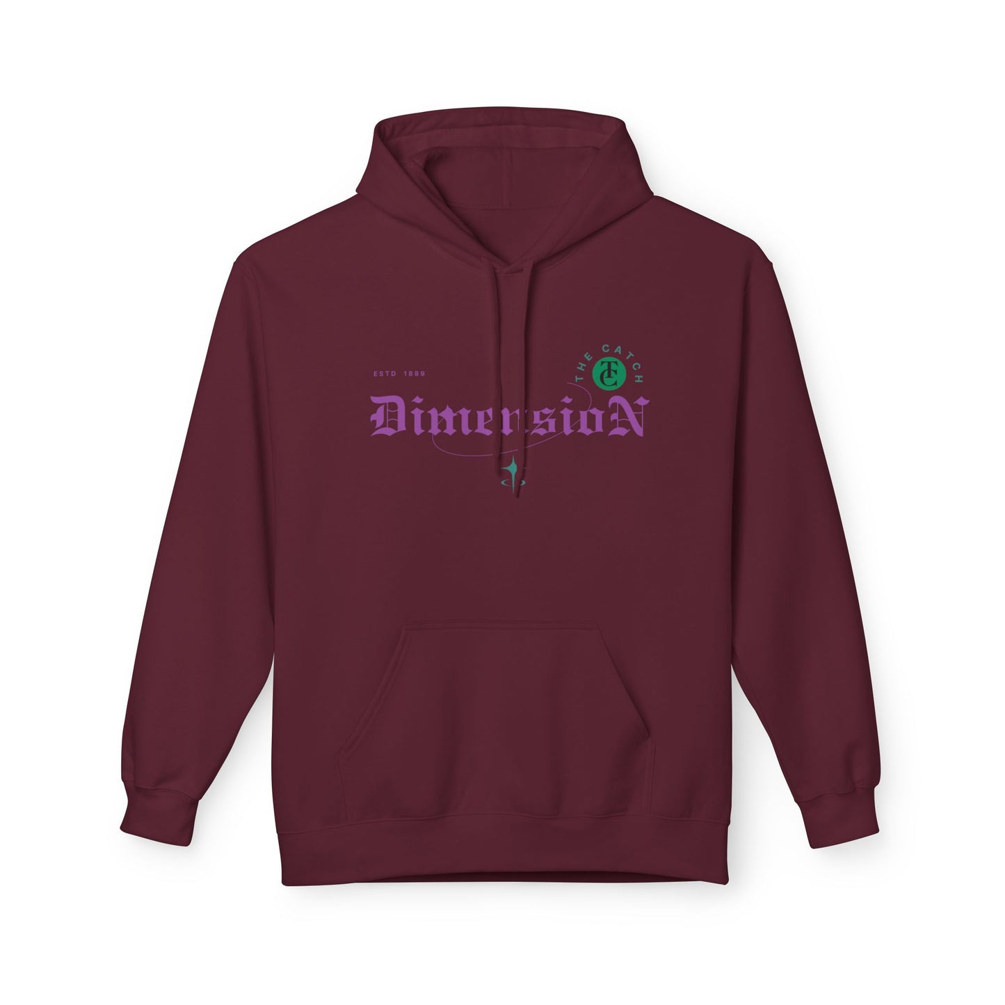 Cosmic Dimension Hoodie | Softstyle Fleece Wear, Unique Graphic Pullover, Gift for Astronomers, Casual Streetwear - THE CATCH