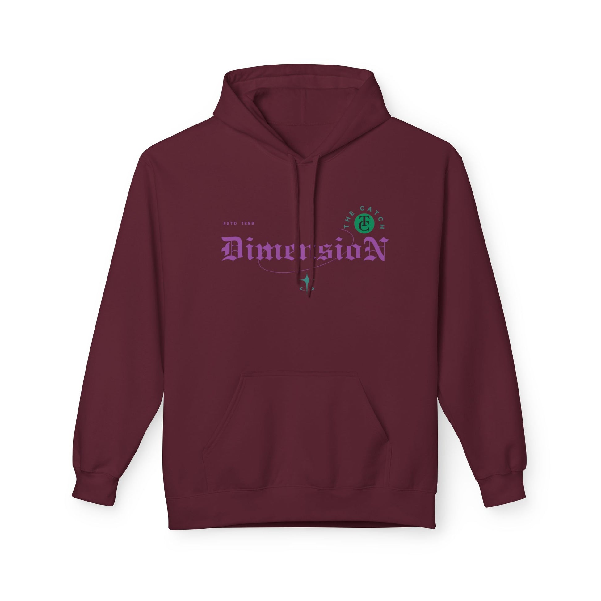 Cosmic Dimension Hoodie | Softstyle Fleece Wear, Unique Graphic Pullover, Gift for Astronomers, Casual Streetwear - THE CATCH