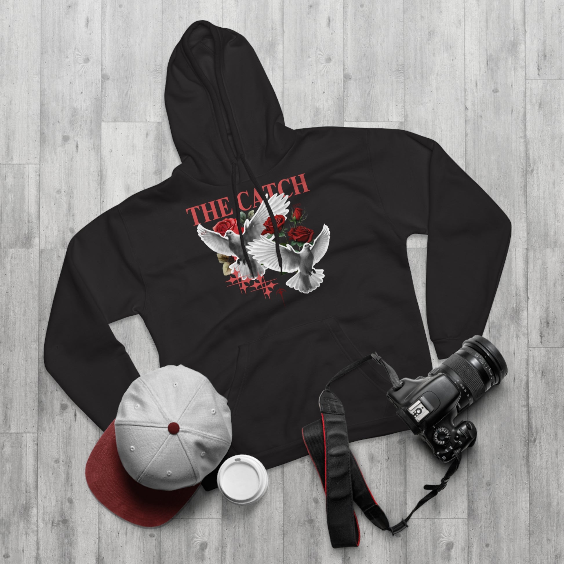 Stylish Pullover Hoodie with 'THE CATCH' Design - Perfect for Everyday Wear & Gift Ideas - THE CATCH