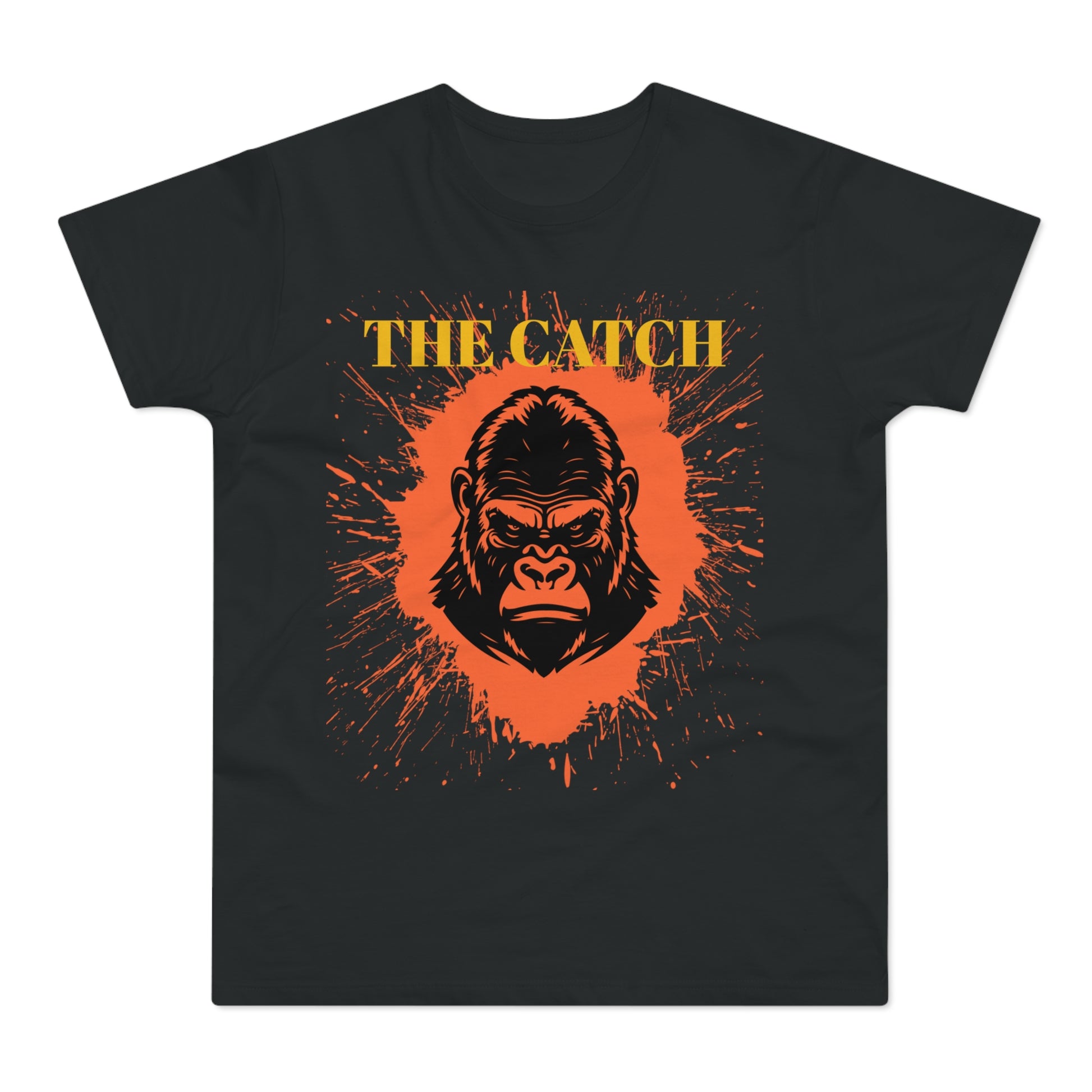 Men's Graphic T-Shirt - "The Catch" Gorilla Design - THE CATCH