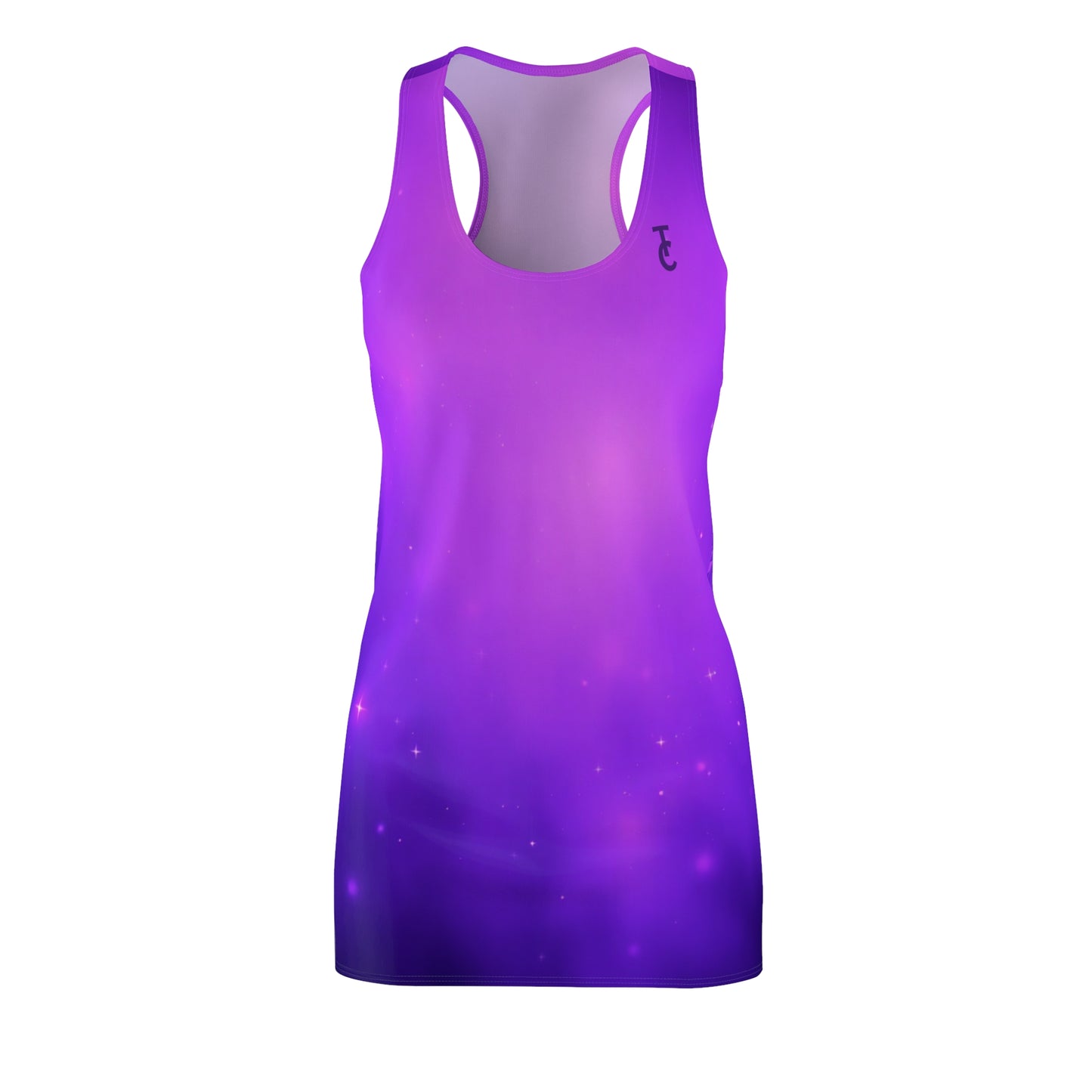 Elegant Women's Racerback Dress, Galaxy Print Dress, AOP Summer Outfit, Casual Dress, Gift for Her - THE CATCH