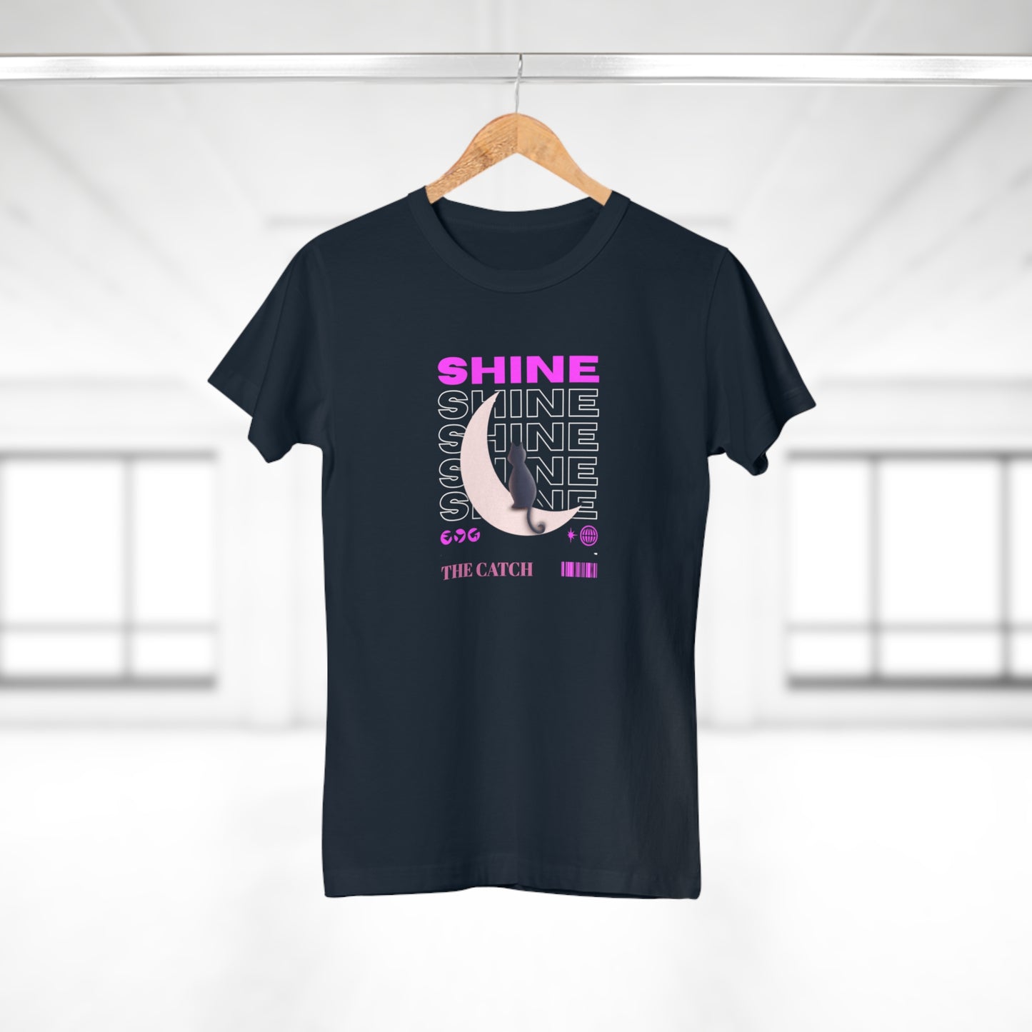 Shine Women's T-Shirt - Trendy Graphic Tee for Everyday Style - THE CATCH