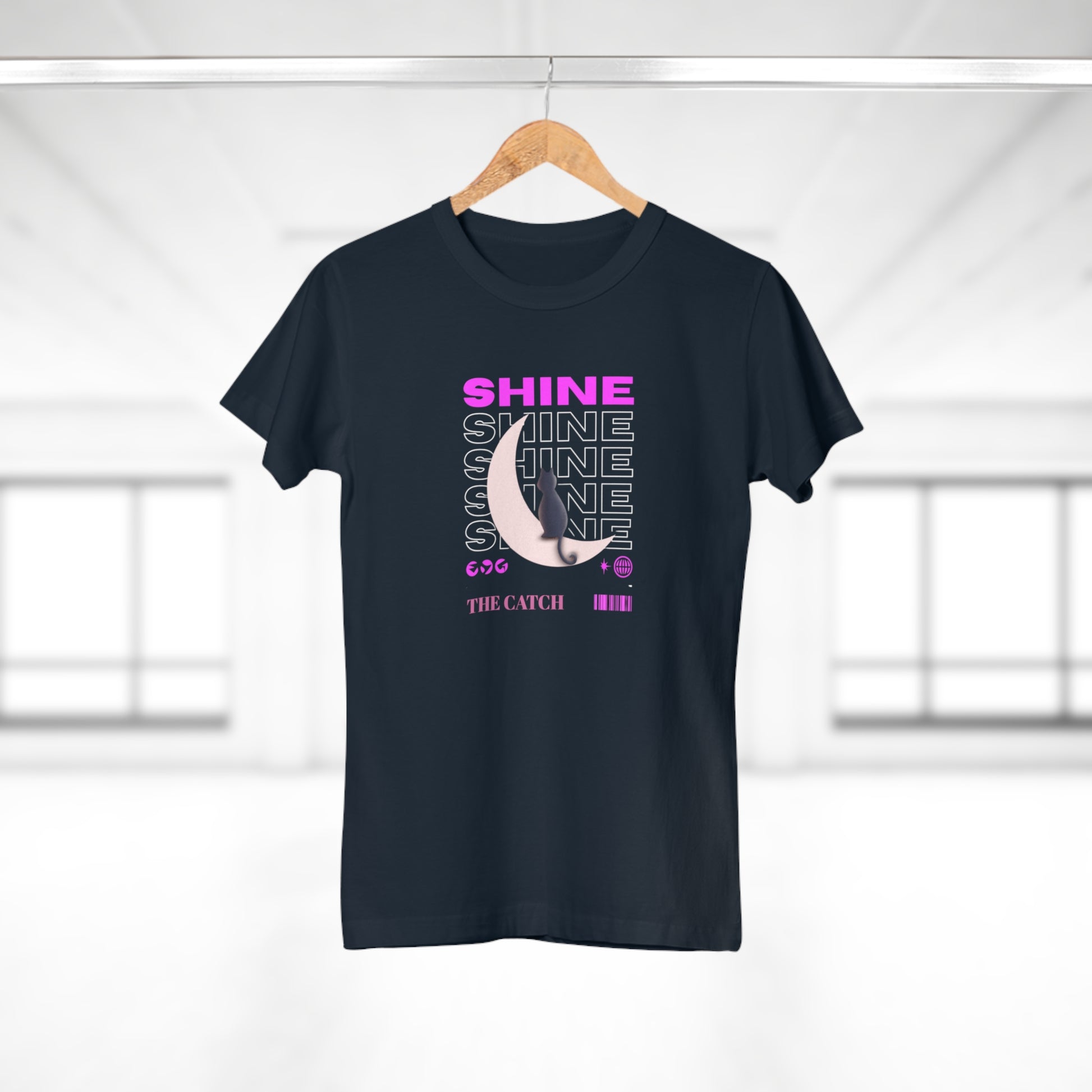 Shine Women's T-Shirt - Trendy Graphic Tee for Everyday Style - THE CATCH