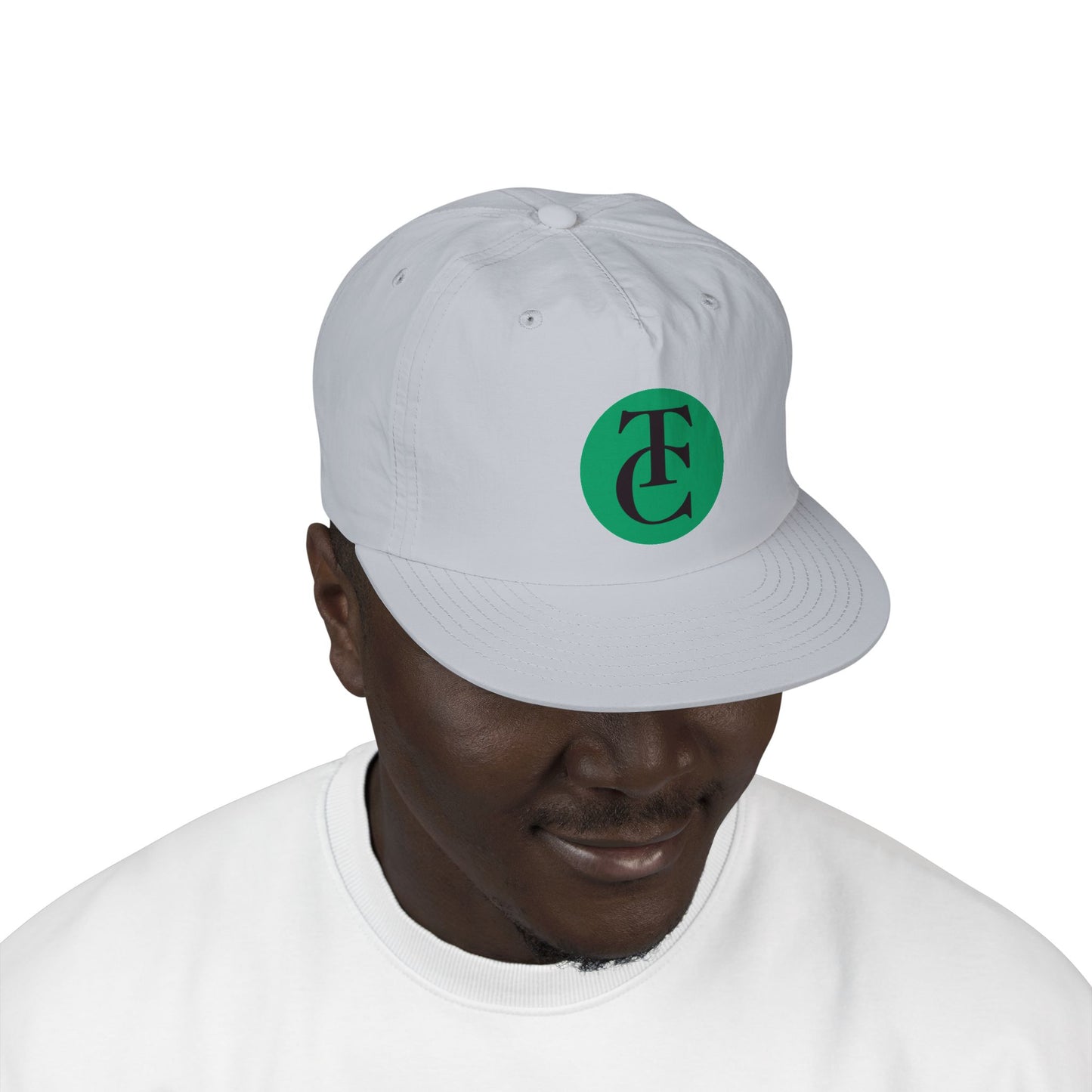 Surf Cap - Coastal Vibes Flat Cap, Beachwear, Summer Accessories, Gift for Surfers, Holiday Headwear