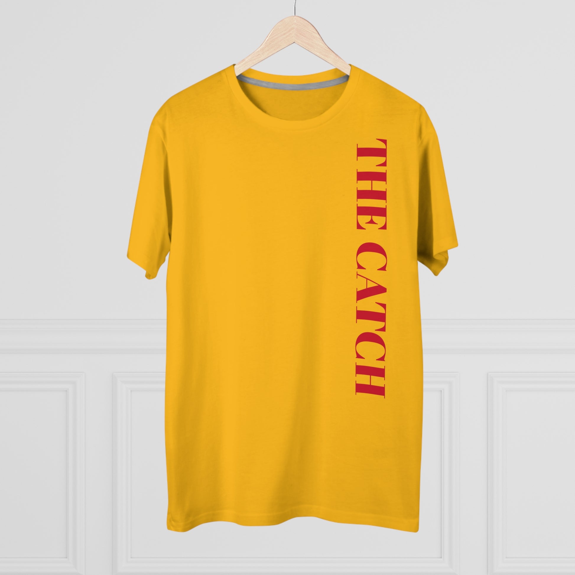 Men's Modern-Fit Tee - 'The Catch' Statement Shirt - THE CATCH