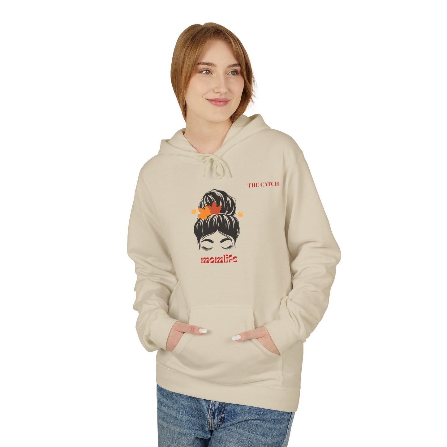 Mom Life Fleece Hoodie - Soft & Cozy Style - THE CATCH