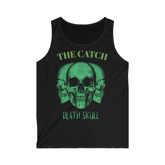 Men's Softstyle Tank Top - The Catch Death Skull Graphic Tee