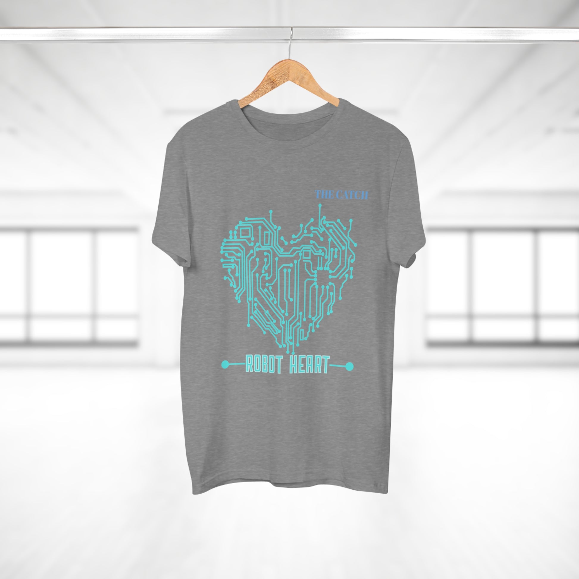 Robot Heart Graphic Tee for Tech Enthusiasts - THE CATCH