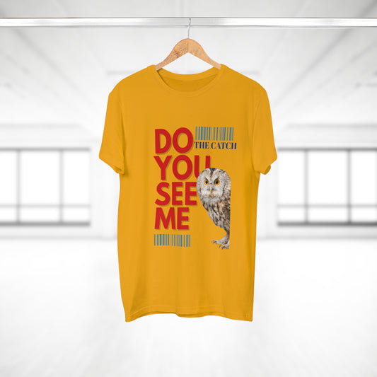 Funny Owl T-Shirt - 'Do You See Me?' Graphic Tee for Nature Lovers