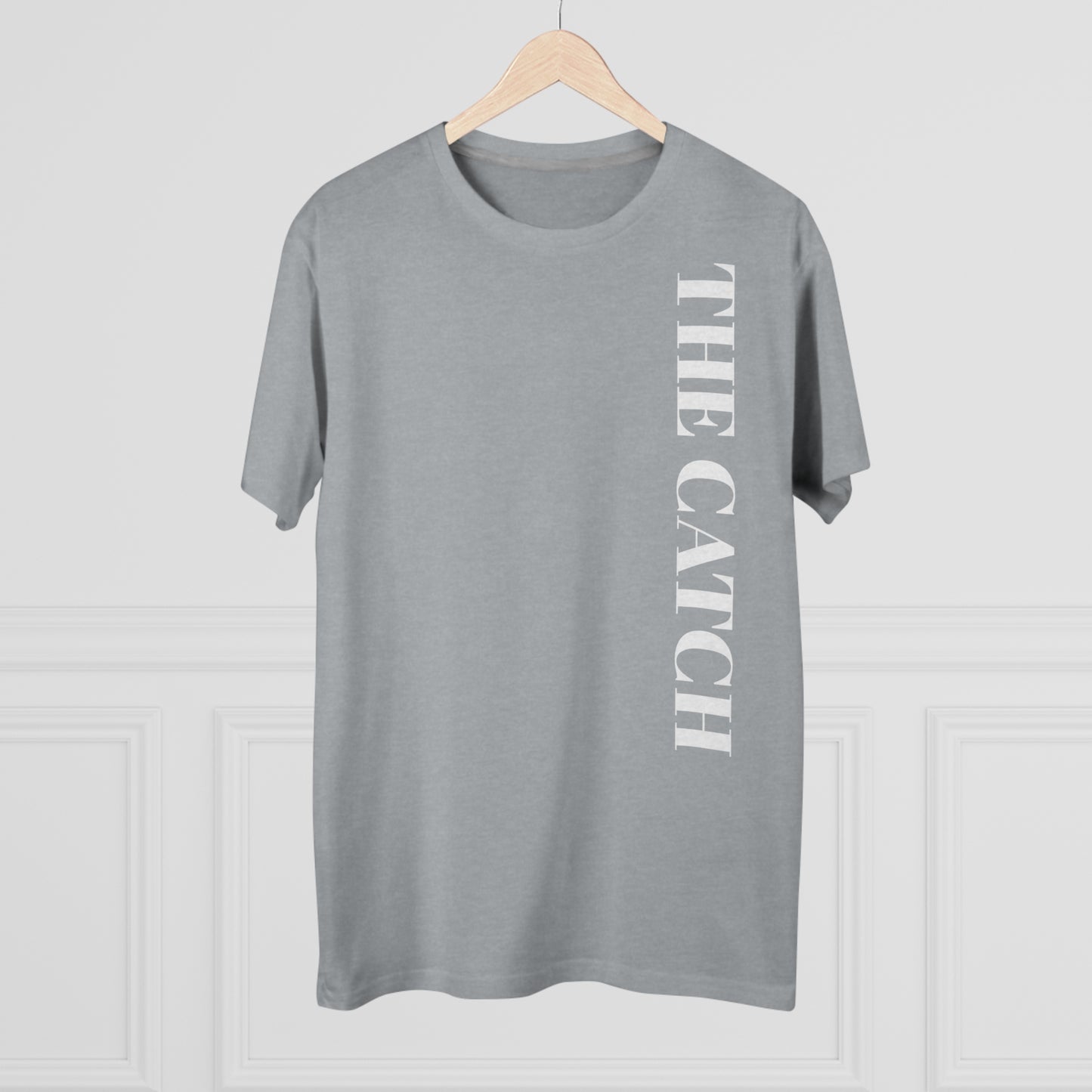 Men's Modern-Fit Tee - 'The Catch' Statement Shirt