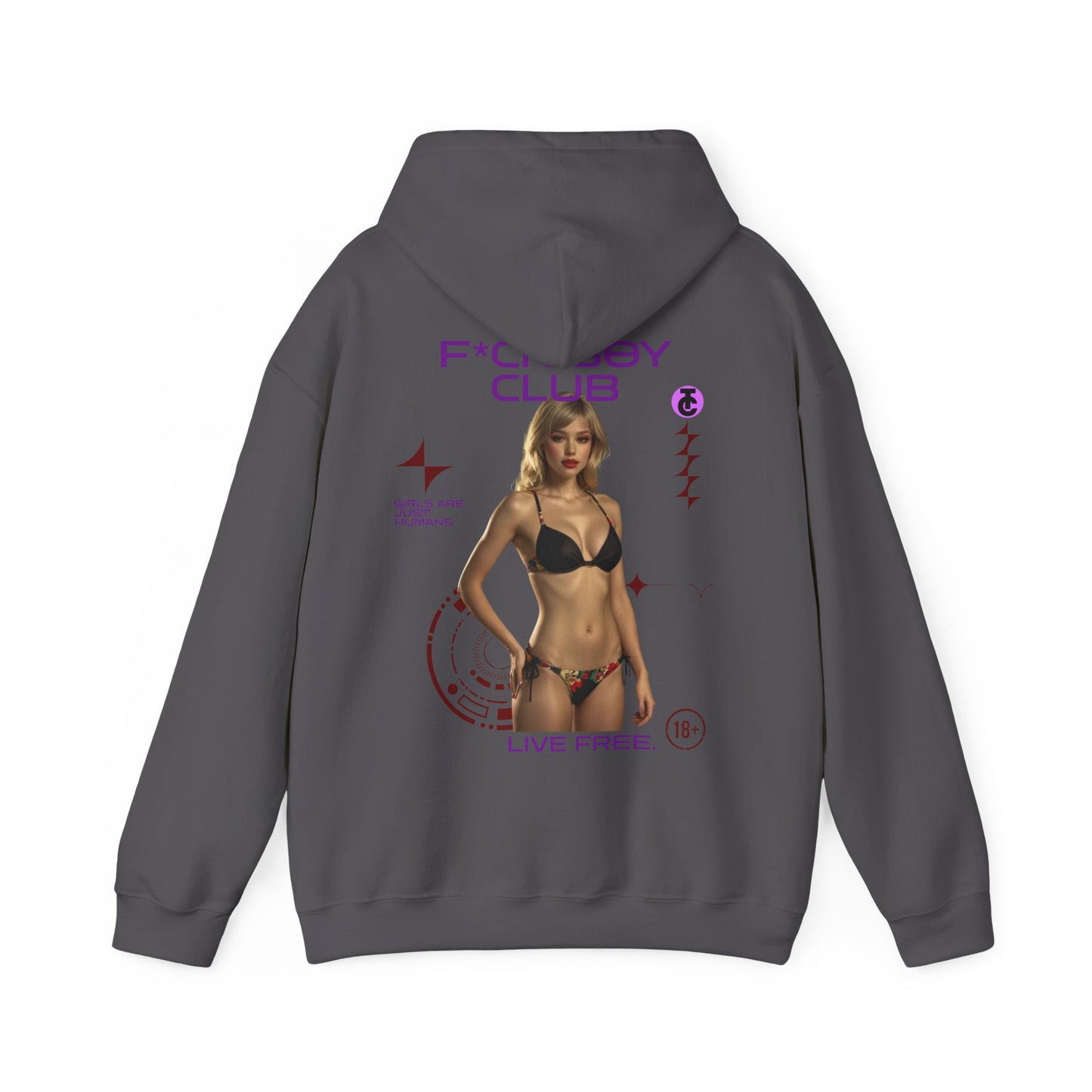 Chic Fantasy Club Hoodie | Trendy Sweatshirt for Parties, Casual Wear, Gifts, Fashion Lovers, Clubbing