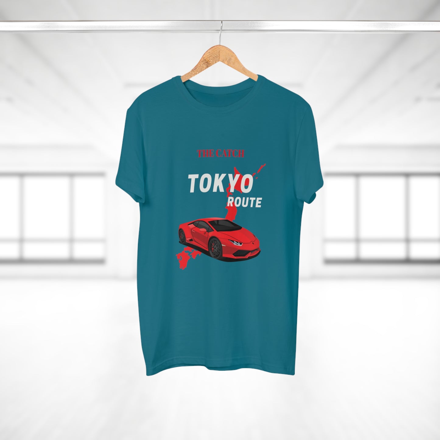 Tokyo Route Men's T-Shirt - Stylish Auto Enthusiast Tee