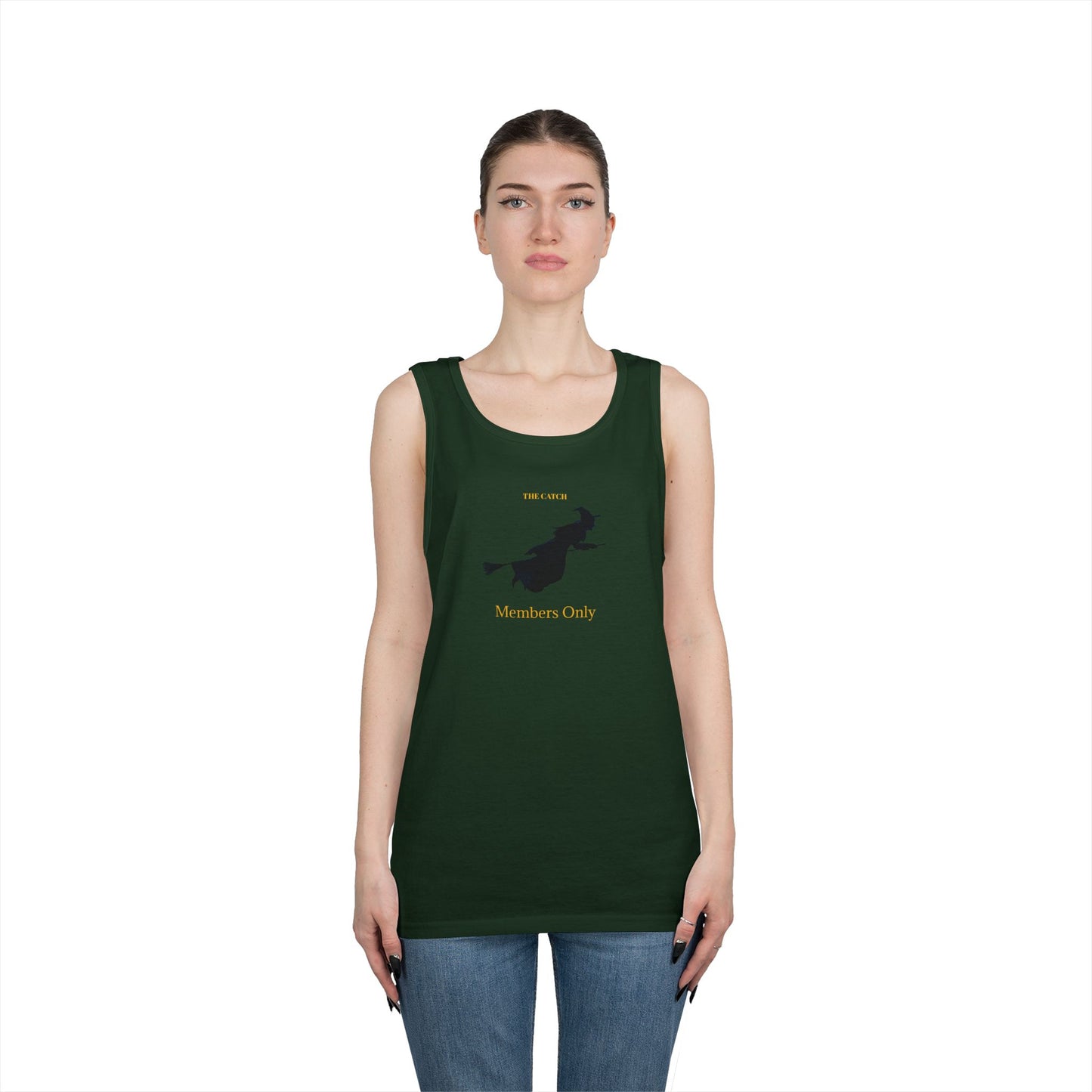 Woman's Heavy Cotton Tank Top - THE CATCH
