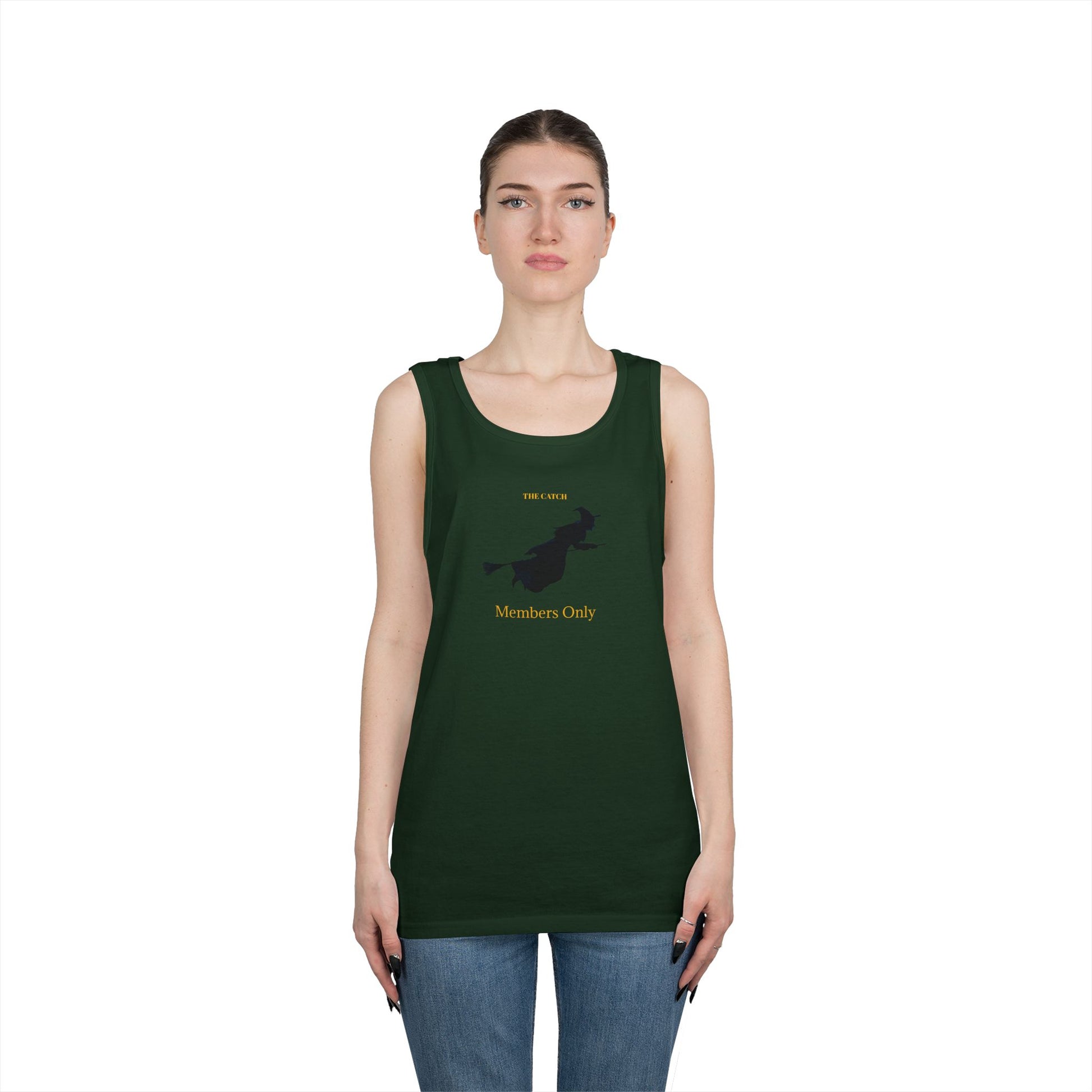 Woman's Heavy Cotton Tank Top - THE CATCH