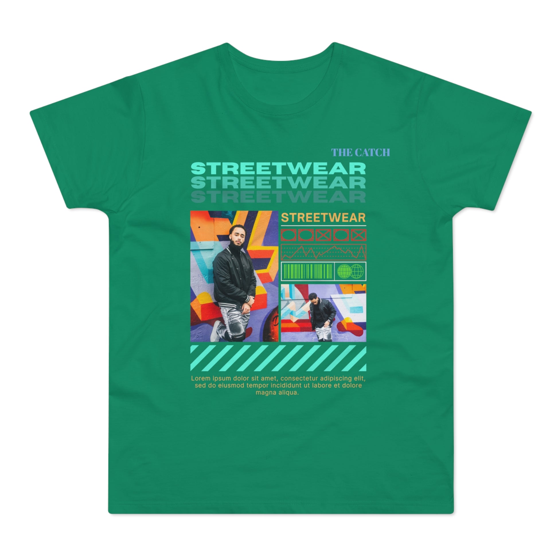 Streetwear Graphic Men's T-Shirt - Casual Urban Style - THE CATCH