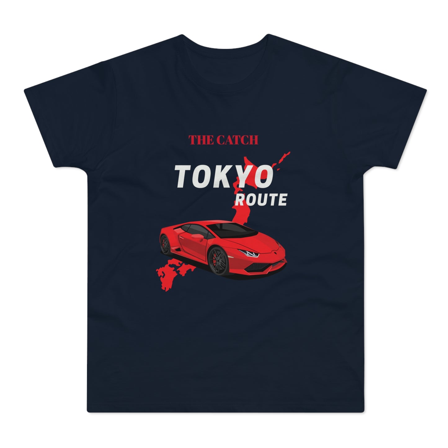Tokyo Route Men's T-Shirt - Stylish Auto Enthusiast Tee - THE CATCH