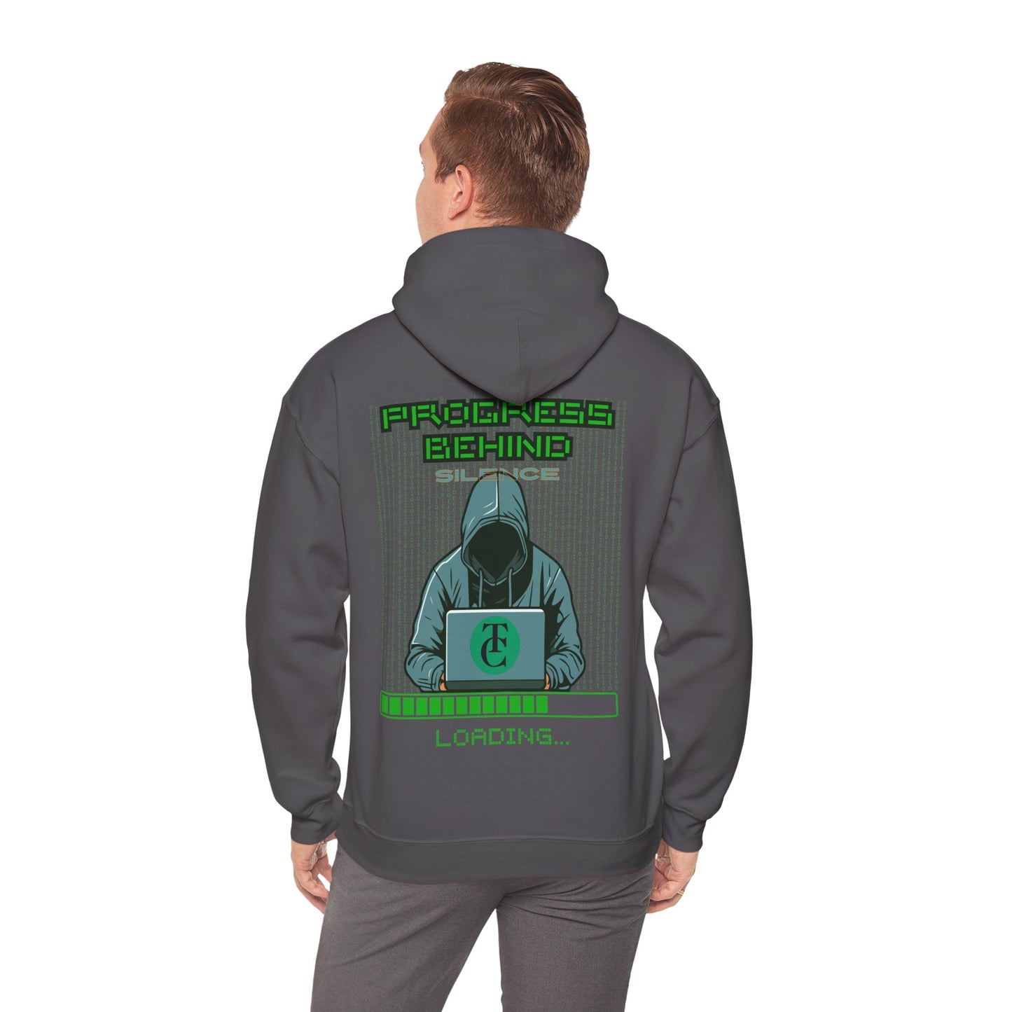 Tech-Inspired Heavy Blend Hoodie, Perfect for Gamers, Casual Wear, Unique Gift, Cozy Sweatshirt for Tech Lovers