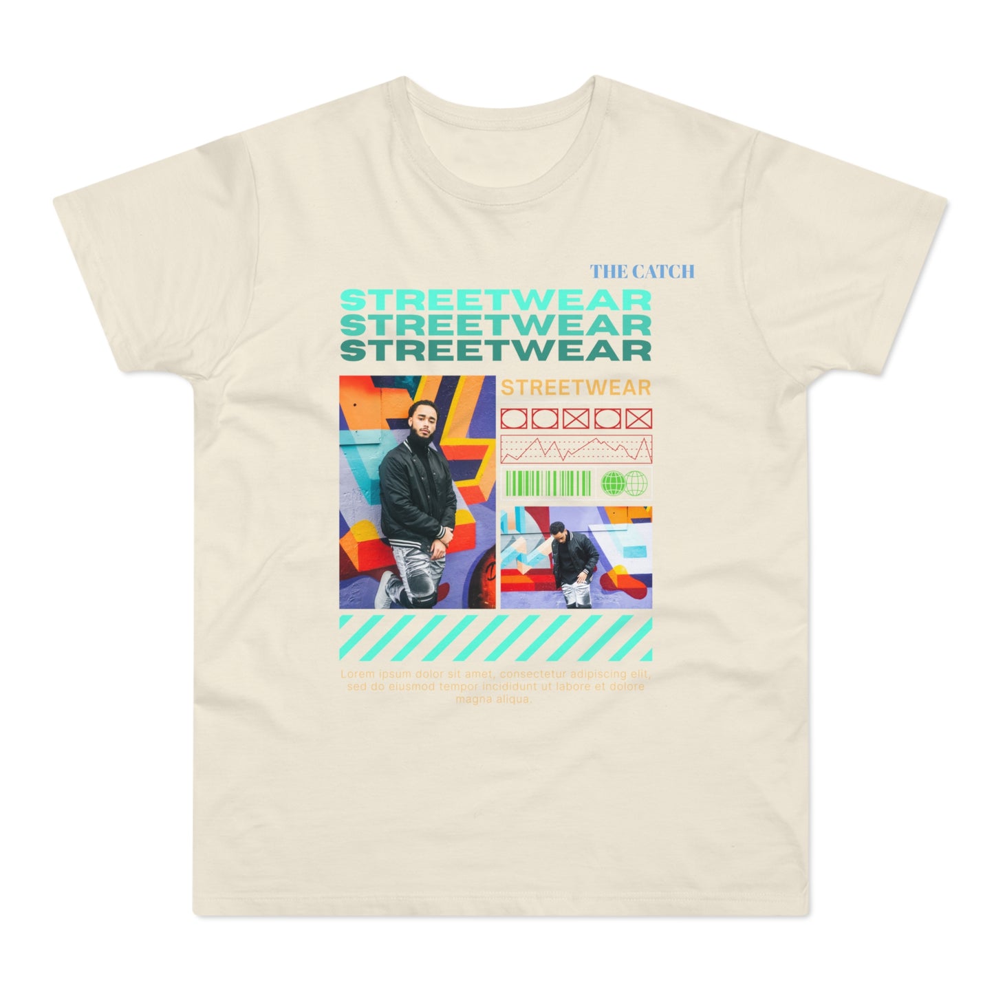 Streetwear Graphic Men's T-Shirt - Casual Urban Style - THE CATCH
