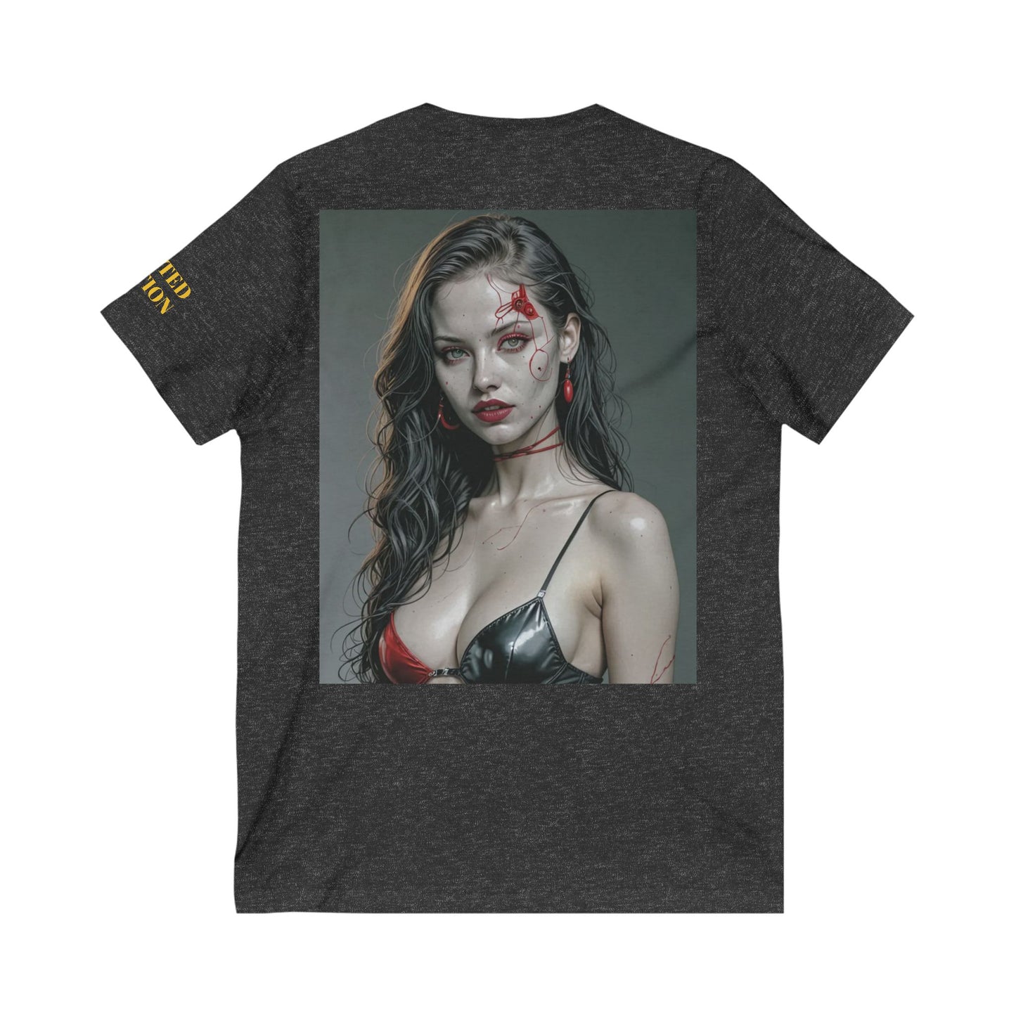 Unisex Jersey Short Sleeve V-Neck Tee - THE CATCH