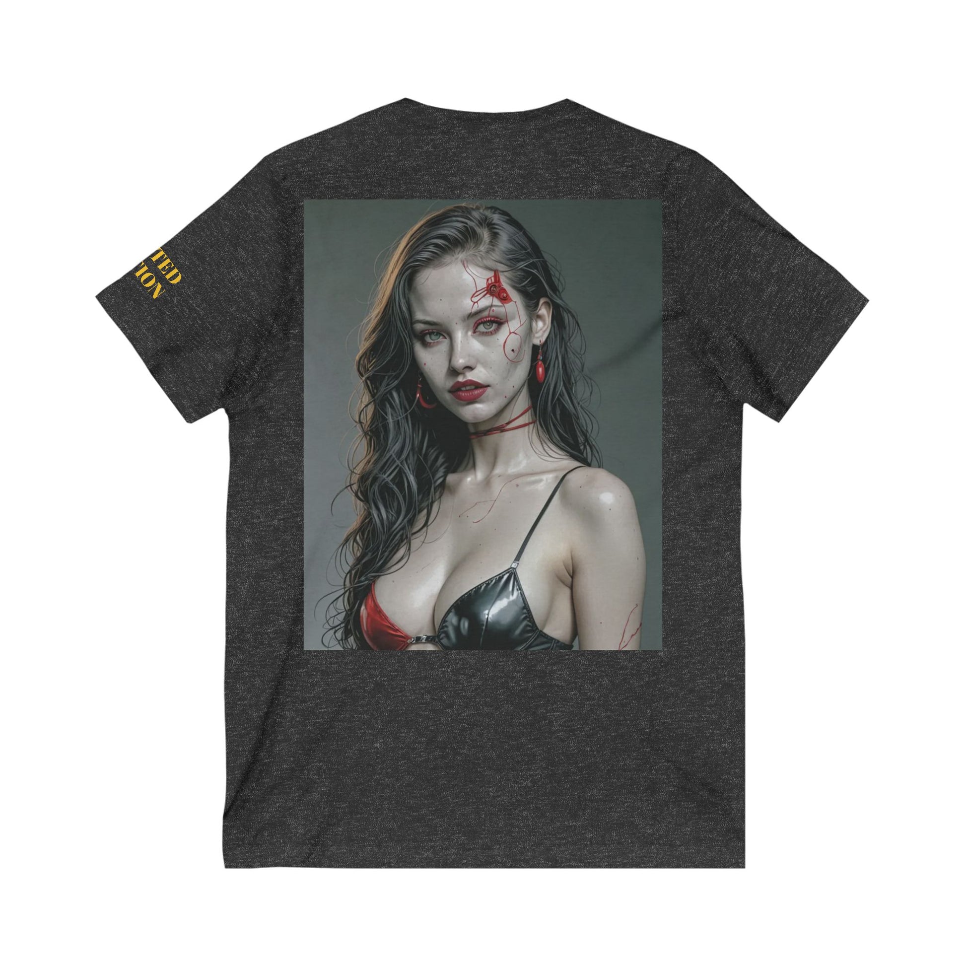 Unisex Jersey Short Sleeve V-Neck Tee - THE CATCH