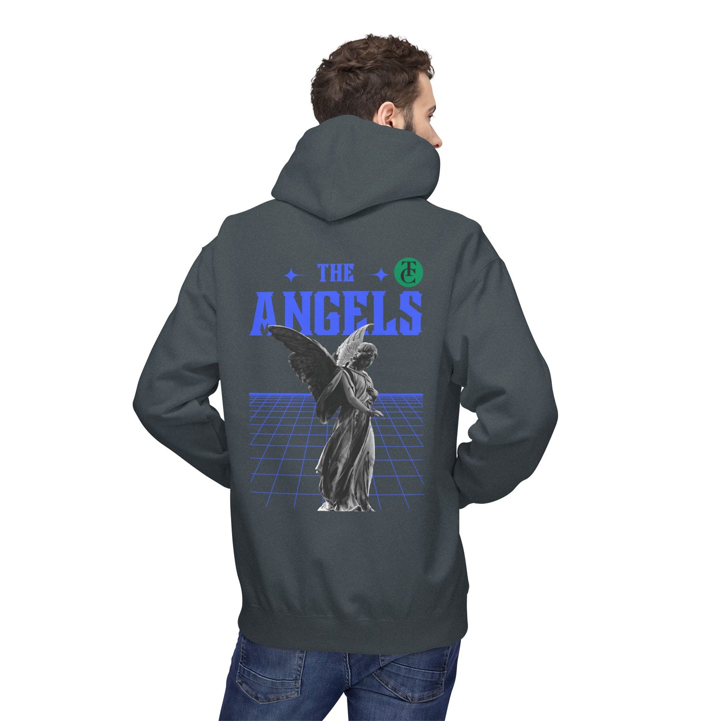 Angels Graphic Hoodie -Midweight Softstyle Fleece for Casual Comfort
