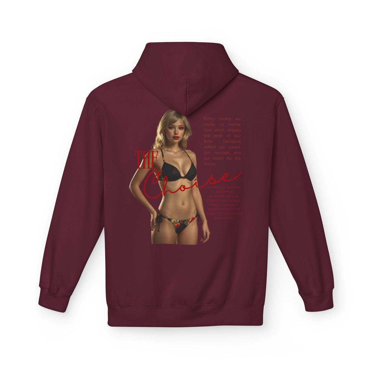 Stylish Fleece Hoodie with Unique Design, Cozy Streetwear, Gift for Him or Her, Casual Fashion, Perfect for Everyday Wear - THE CATCH